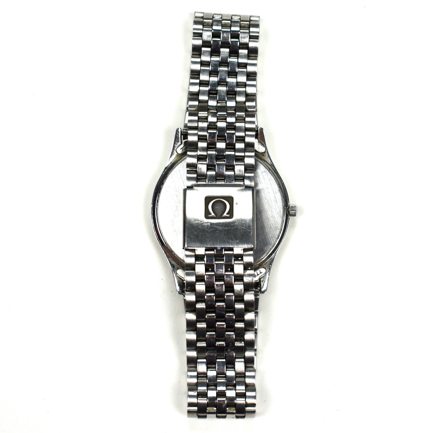 Omega - Seamaster Date 1430 Silver Waffle Dial Watch