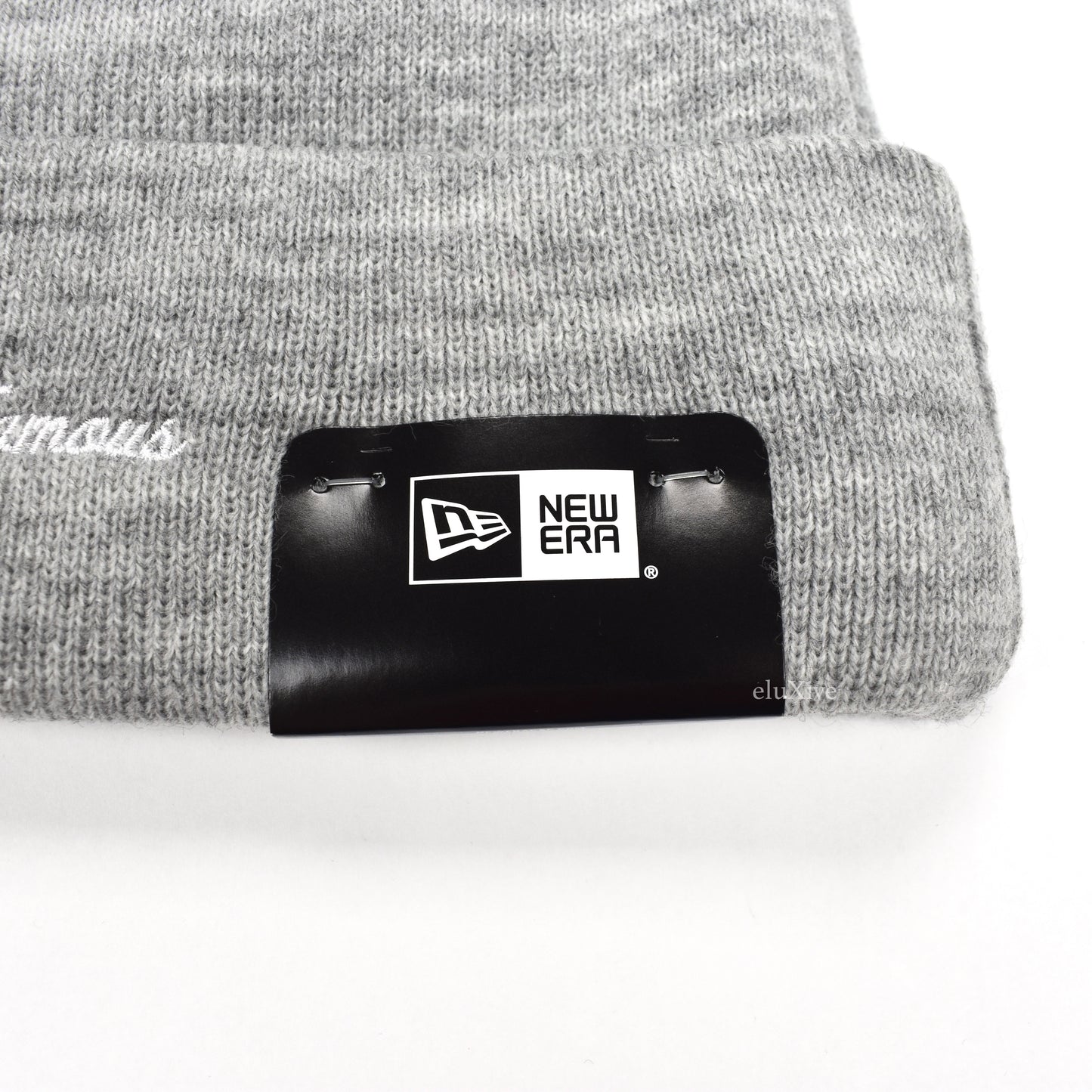 Supreme x New Era - Bandana Box Logo Beanie (Gray)
