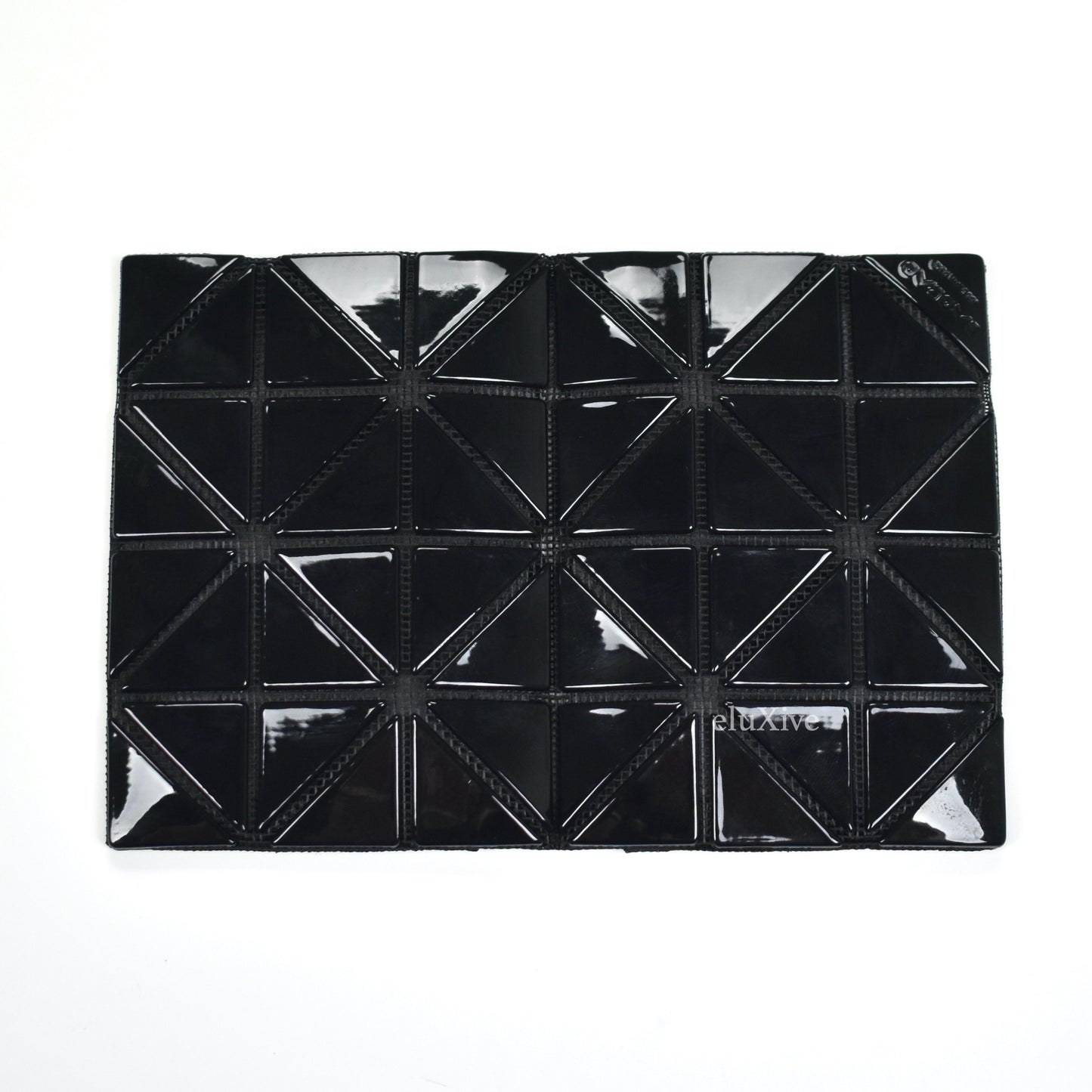 Baobao Issey Miyake - Black Geometric Mini Bifold Wallet