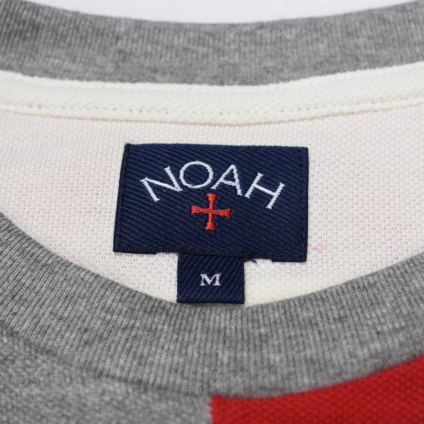 Noah - Patchwork Pique Logo Shirt