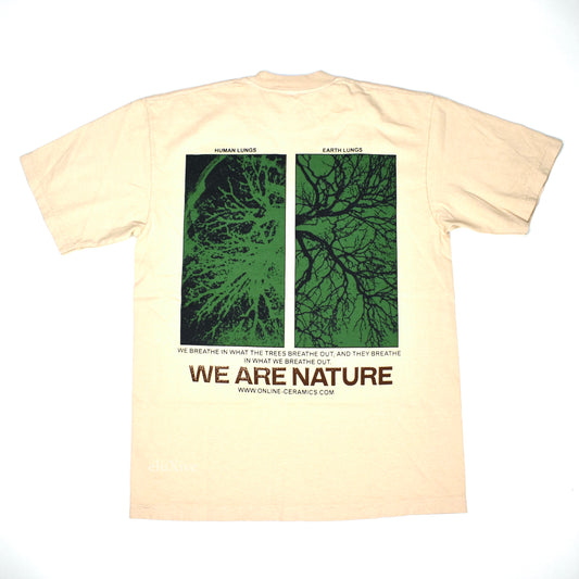 Online Ceramics - We Are Nature T-Shirt (Tan)