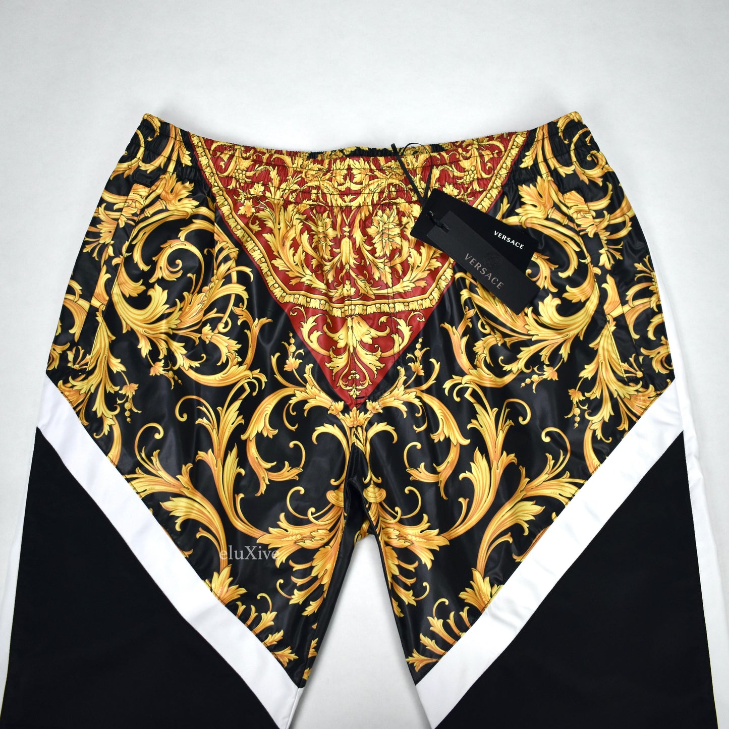 Versace - Black Iconic Barocco Print Track Pants