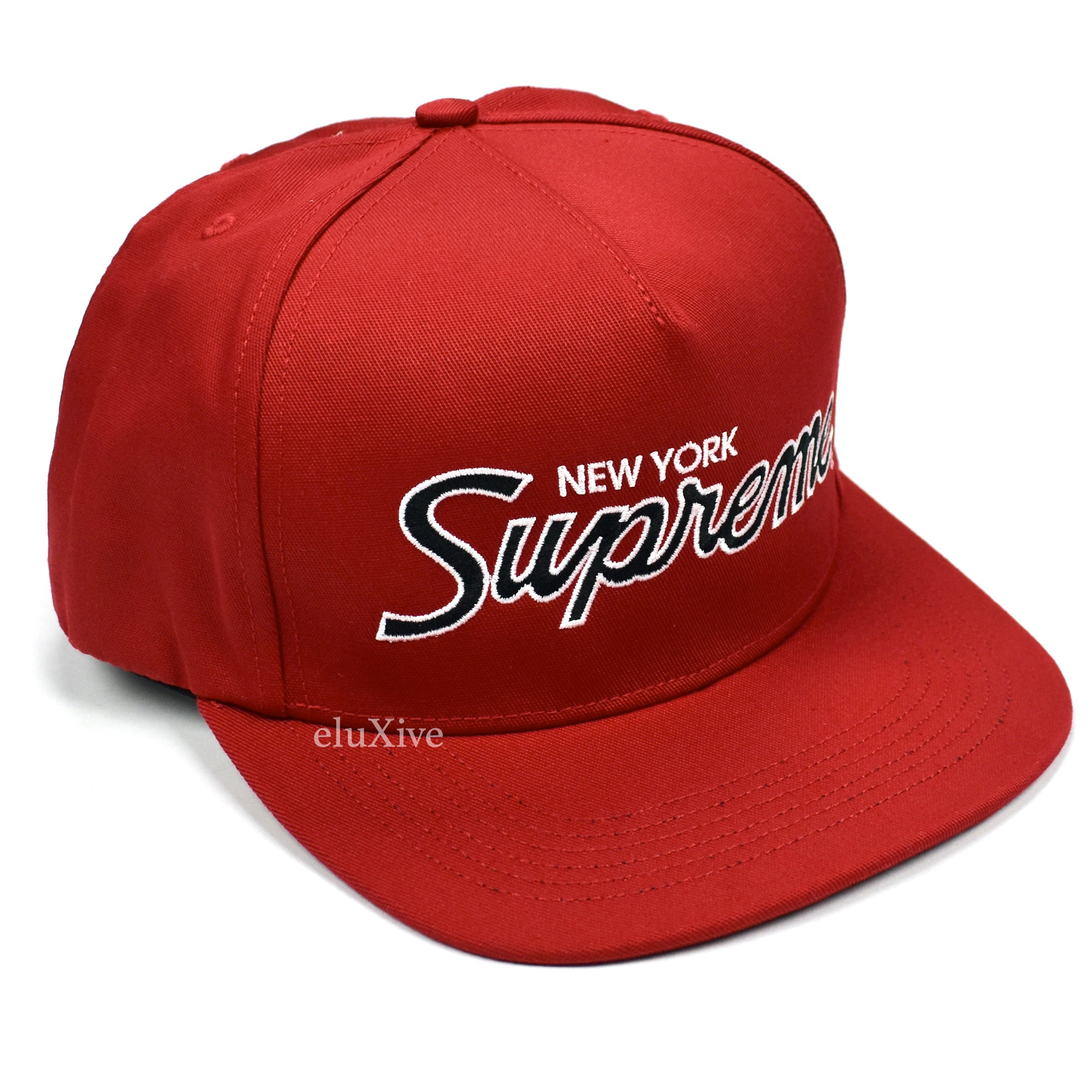 Supreme - Classic Sports 'Posse' Logo Hat (Red) – eluXive