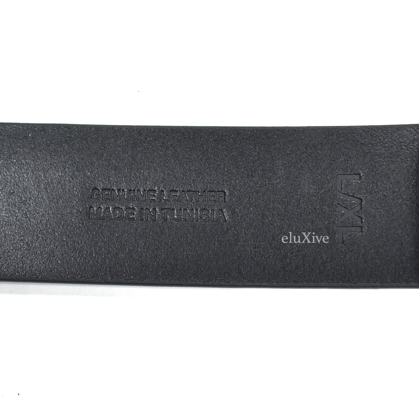 Supreme - Black Box Logo Repeat Leather Belt