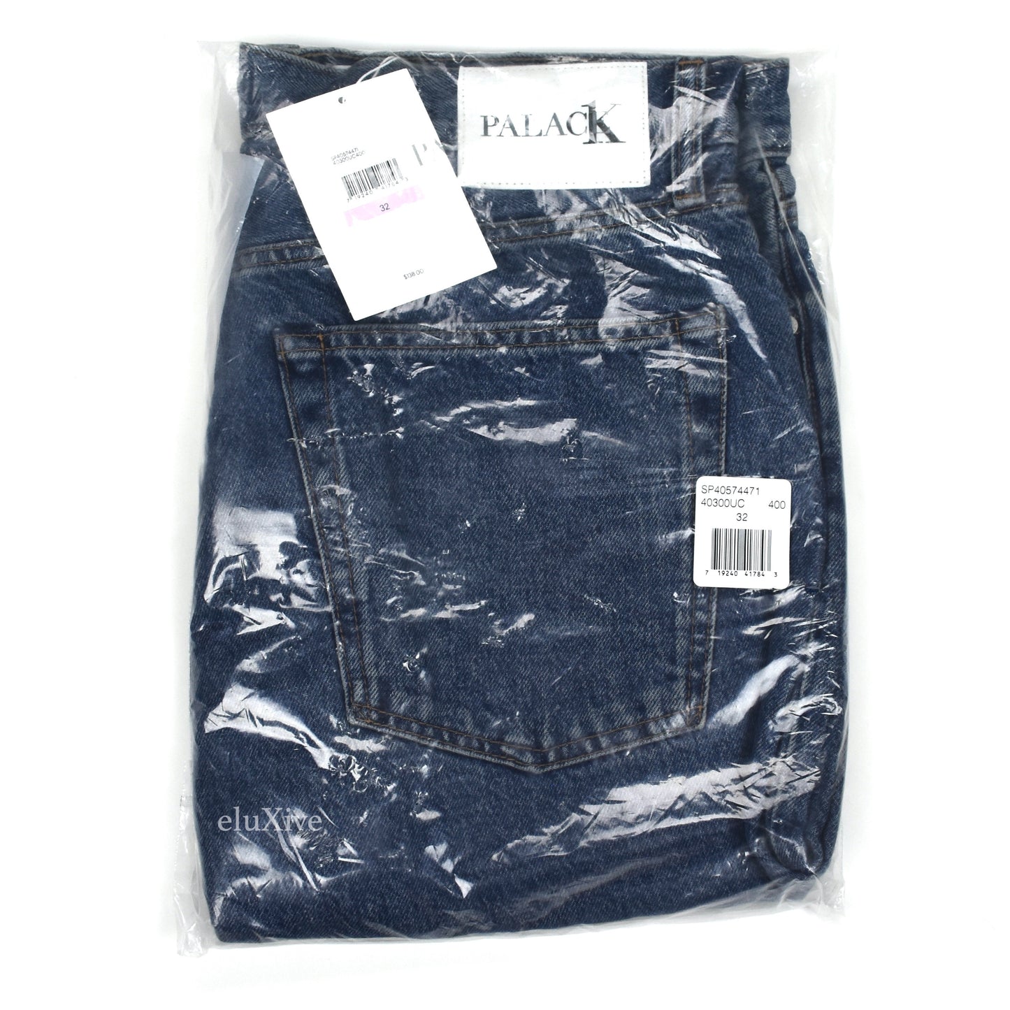 Palace x Calvin Klein - CK1 Baggy Denim Shorts (Blue)