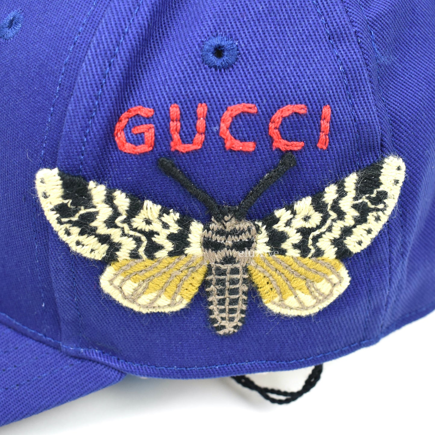 Gucci x MLB - Blue Yankees Butterfly Logo Hat