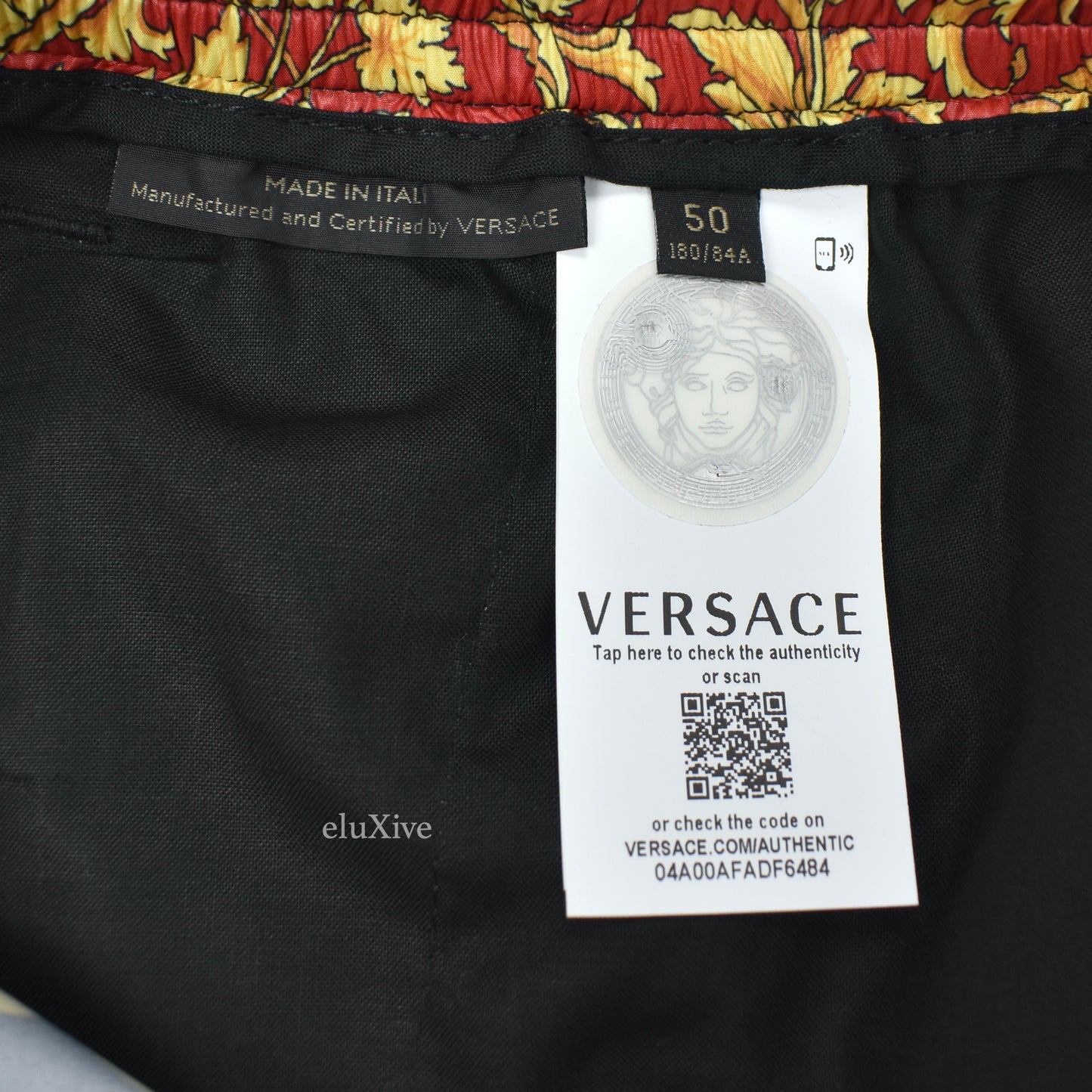 Versace - Black Iconic Barocco Print Track Pants
