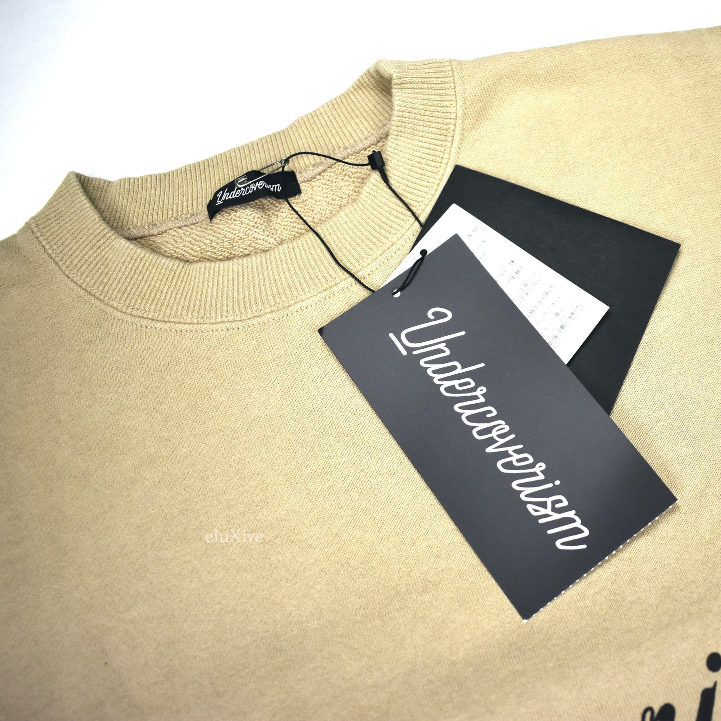 Undercover - Tan Undercoverism Logo Crewneck Sweatshirt