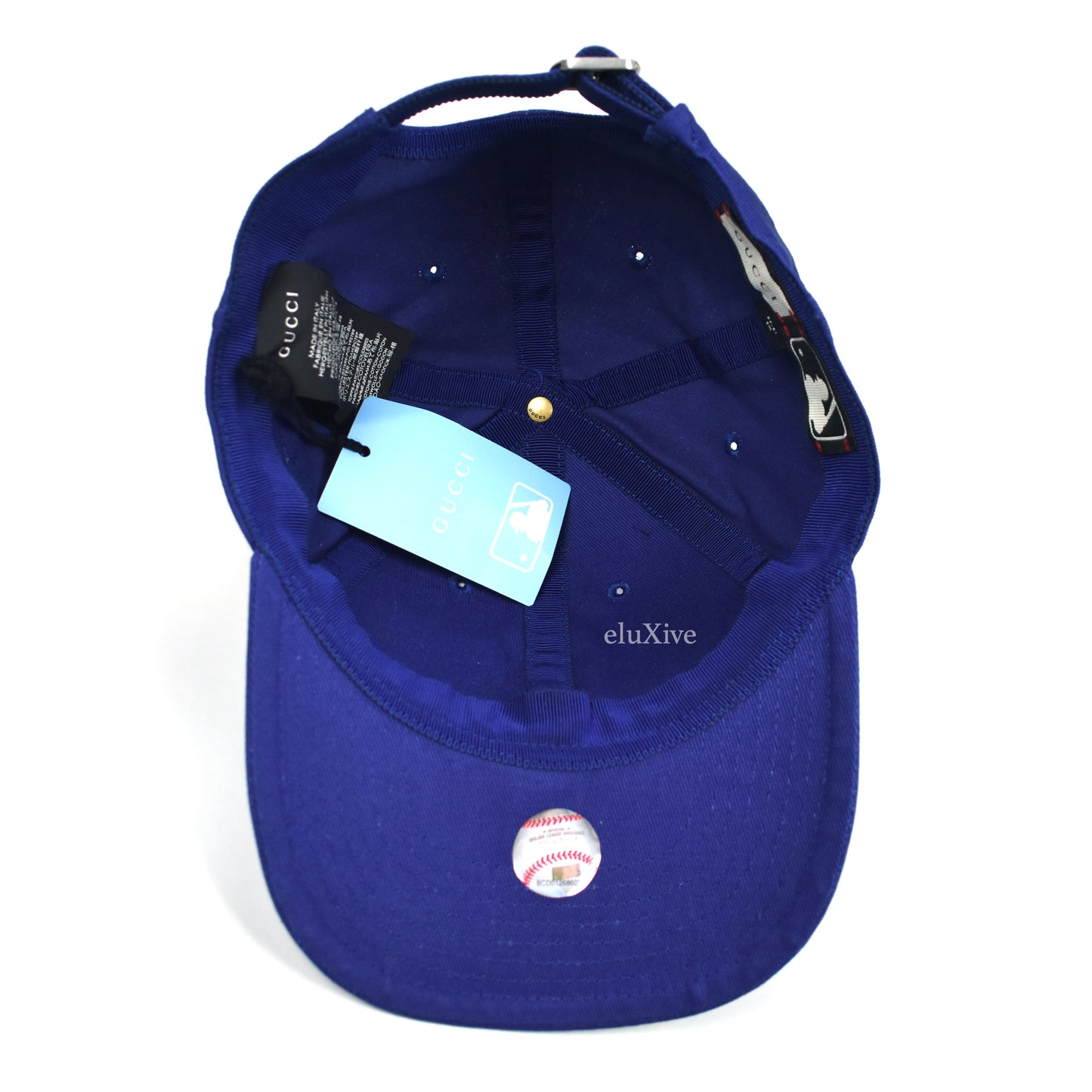 Gucci x MLB - Blue Yankees Butterfly Logo Hat