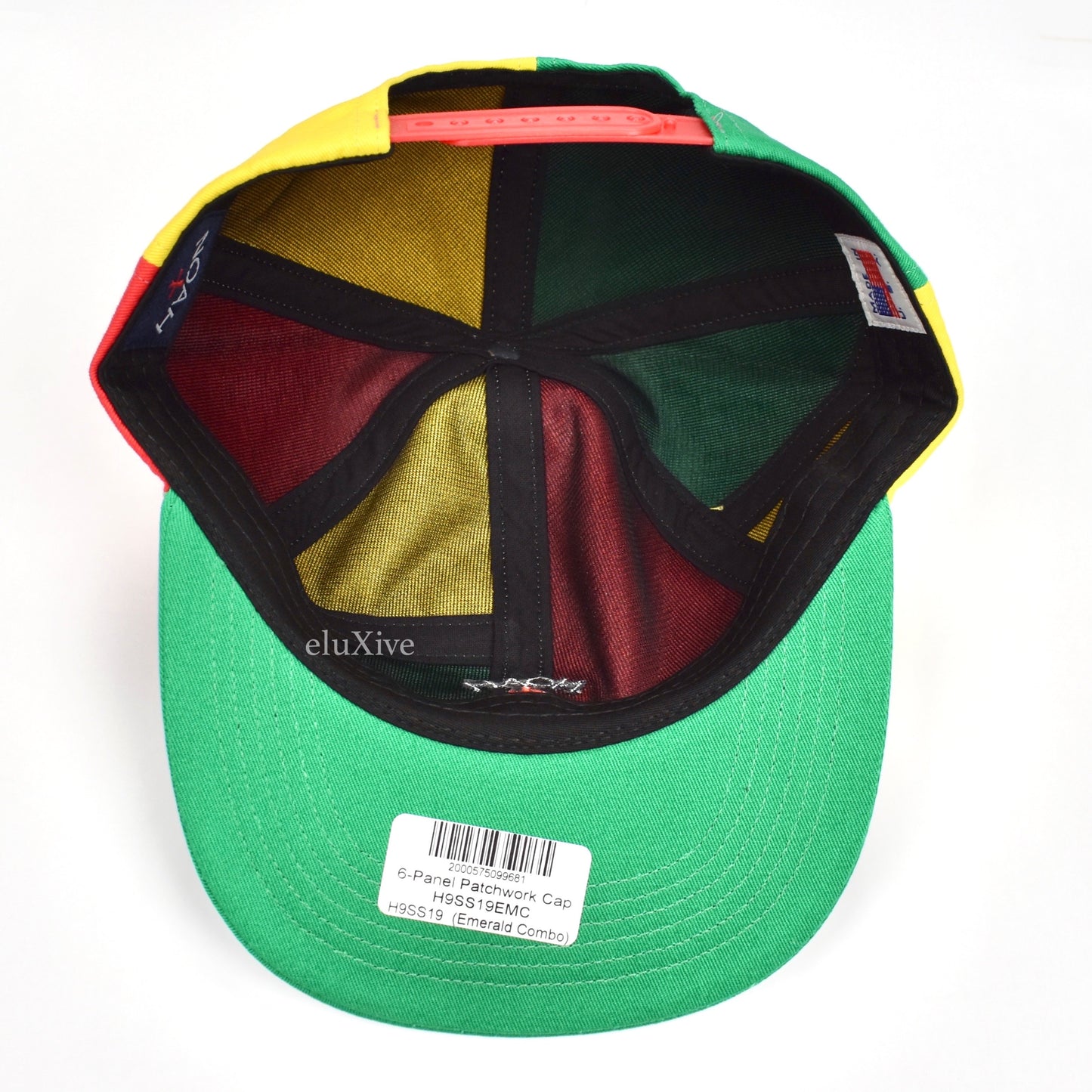 Noah - Paneled Core Logo Snapback Hat