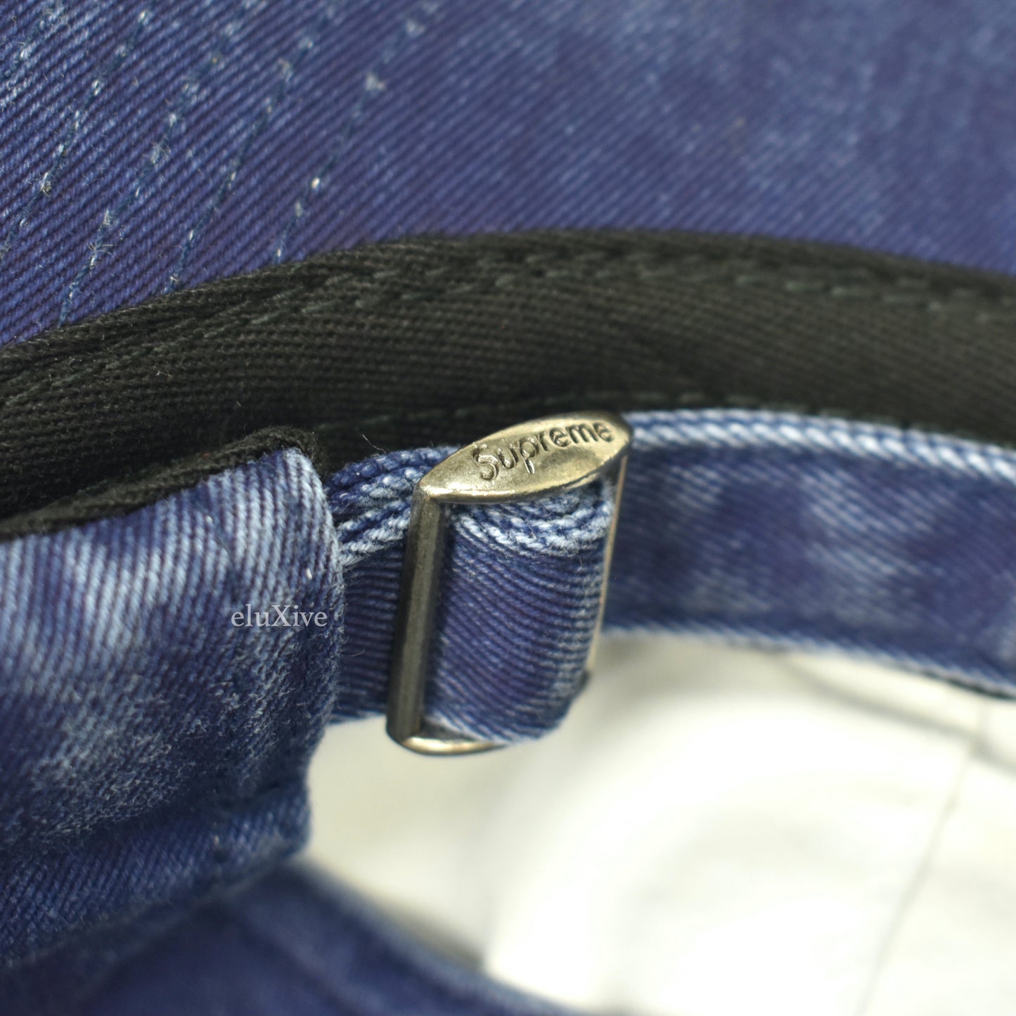 Supreme - Pigment Print S-Logo Hat (Navy)