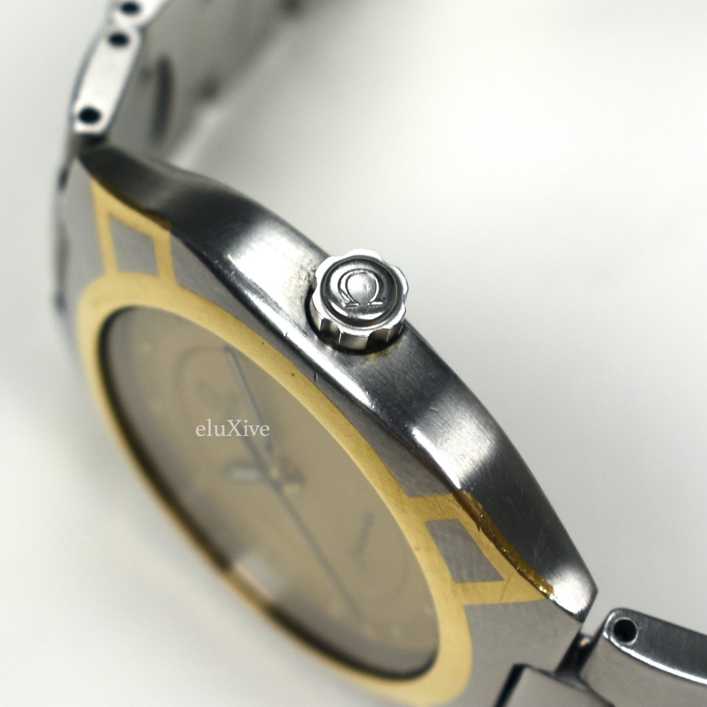 Omega - Seamaster Polaris Steel/Gold Champagne Dial Watch