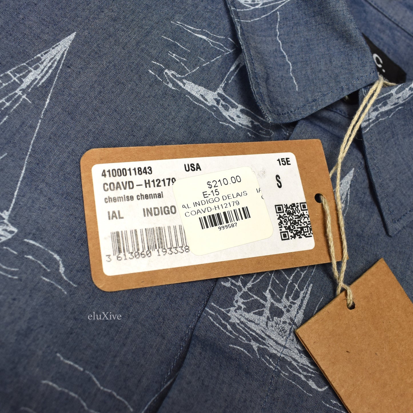 A.P.C. - Boat Print Button Down Shirt