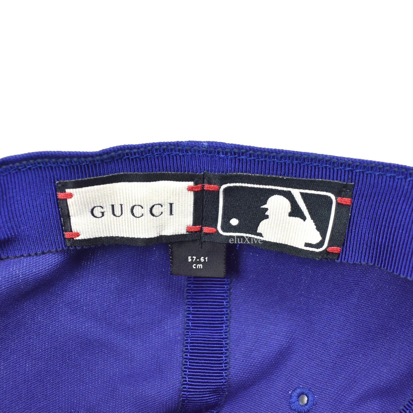 Gucci x MLB - Blue Yankees Butterfly Logo Hat