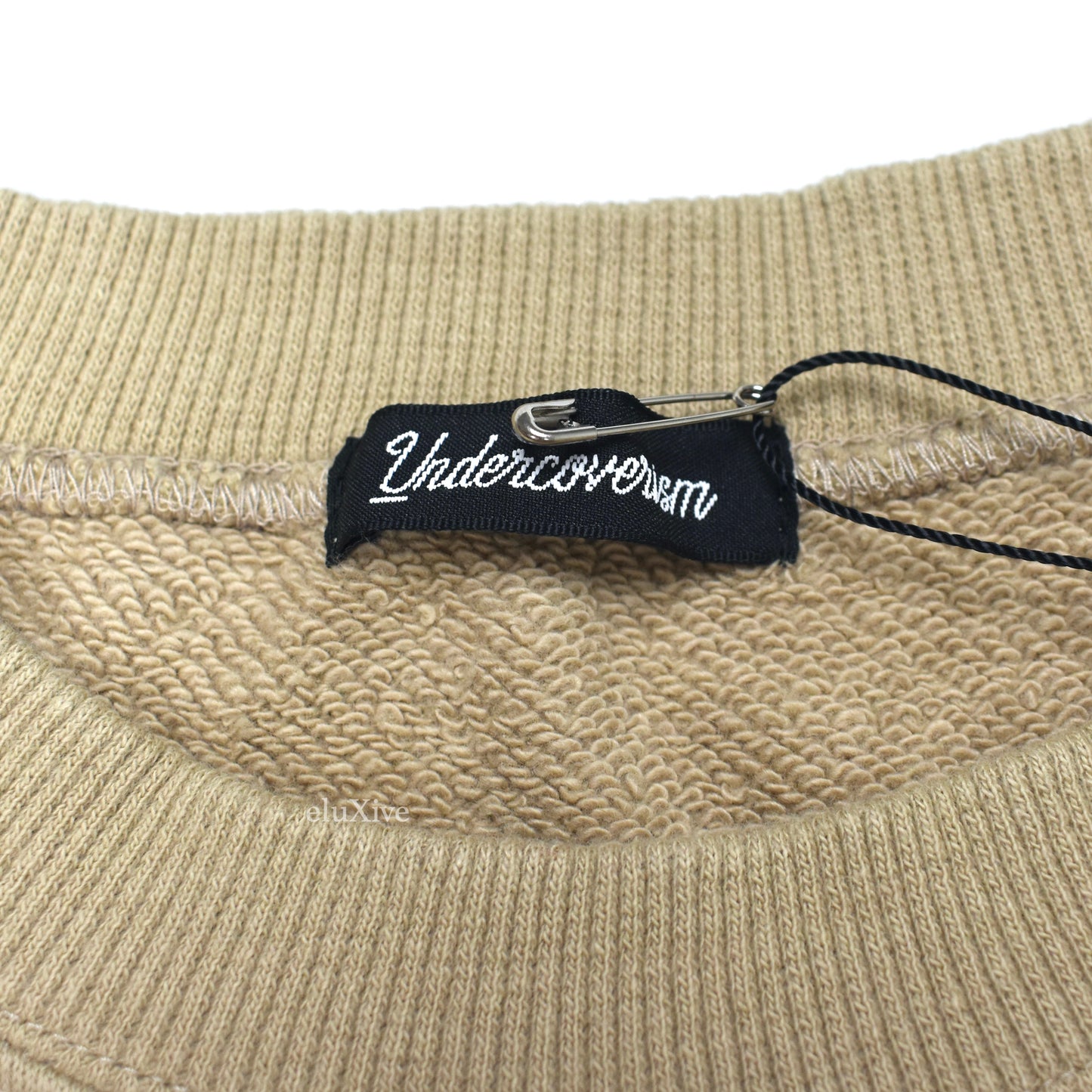 Undercover - Tan Undercoverism Logo Crewneck Sweatshirt