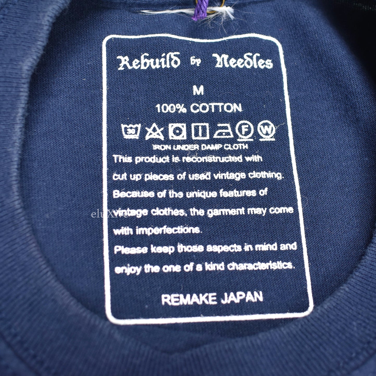 Needles - Rebuild 7 Cuts College L/S T-Shirt (Vail)