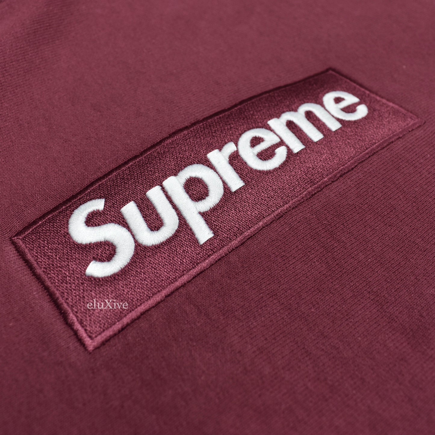 Supreme - Plum Box Logo Hoodie (FW21)