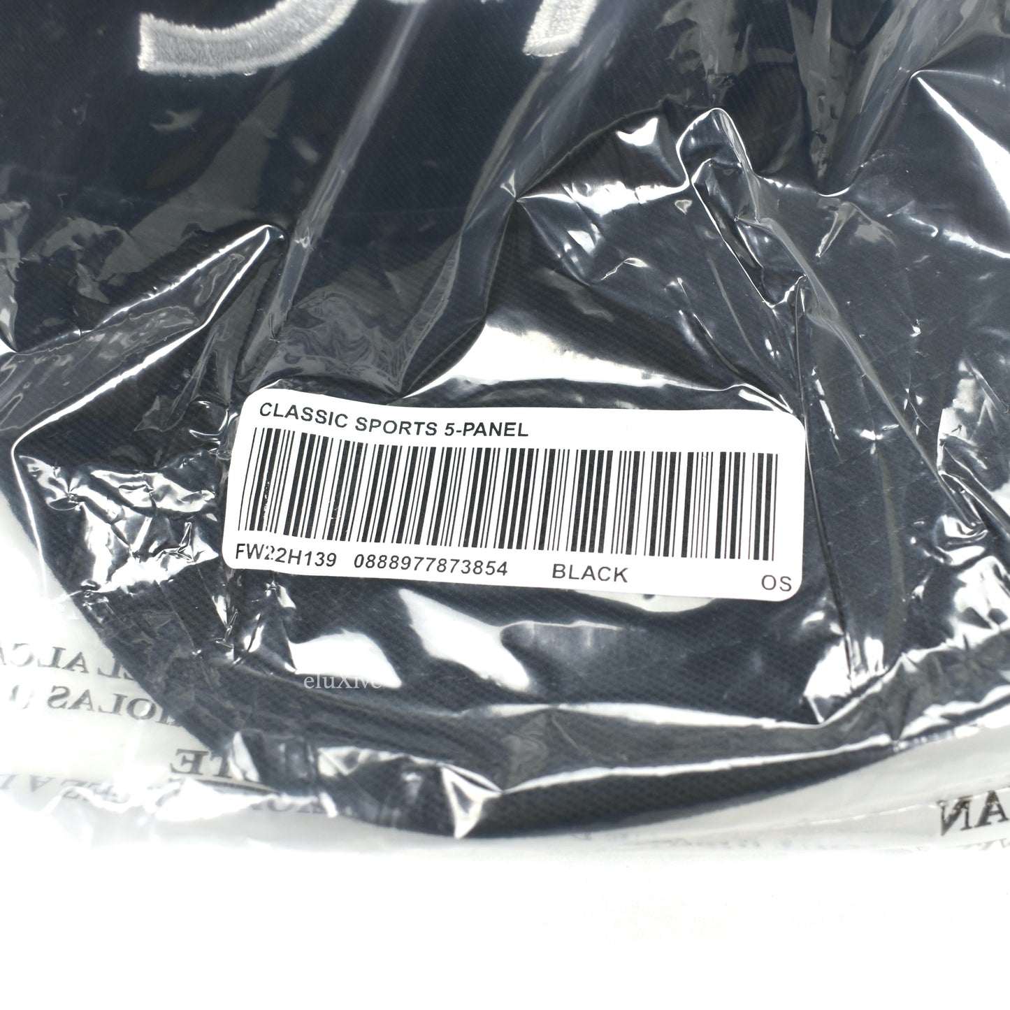 Supreme - Classic Sports 'Posse' Logo Hat (Black)