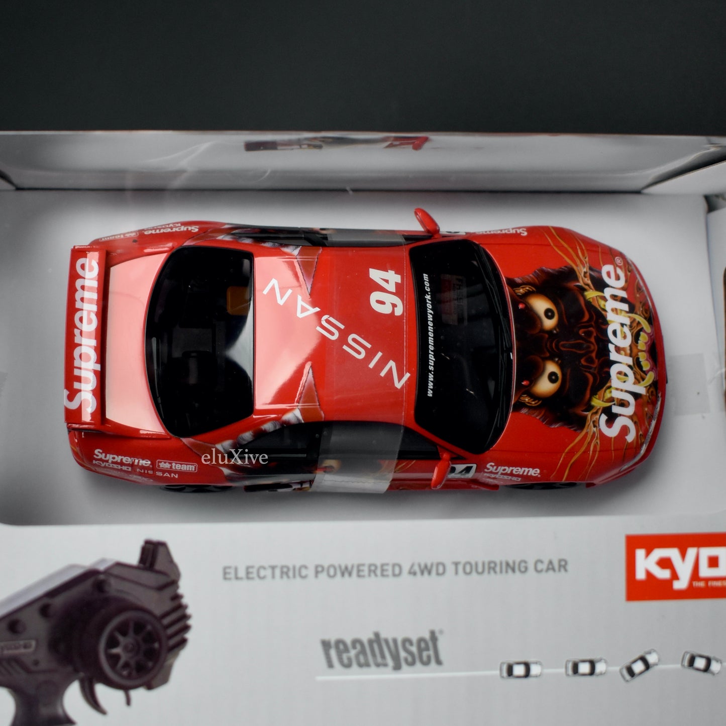Supreme x Kyosho - Mini-Z AWD Nissan Skyline Nismo RC Car
