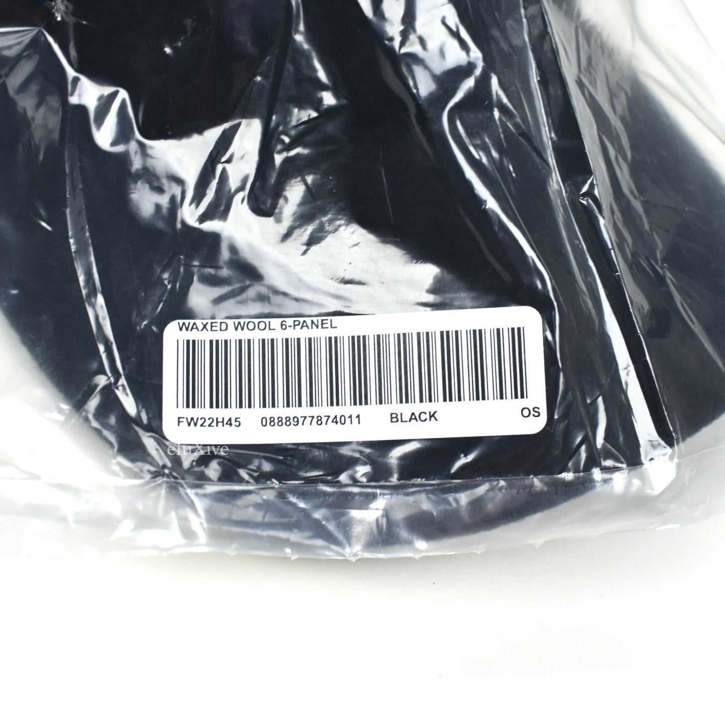 Supreme x Halley Stevensons - Black Waxed Wool Classic Logo Hat