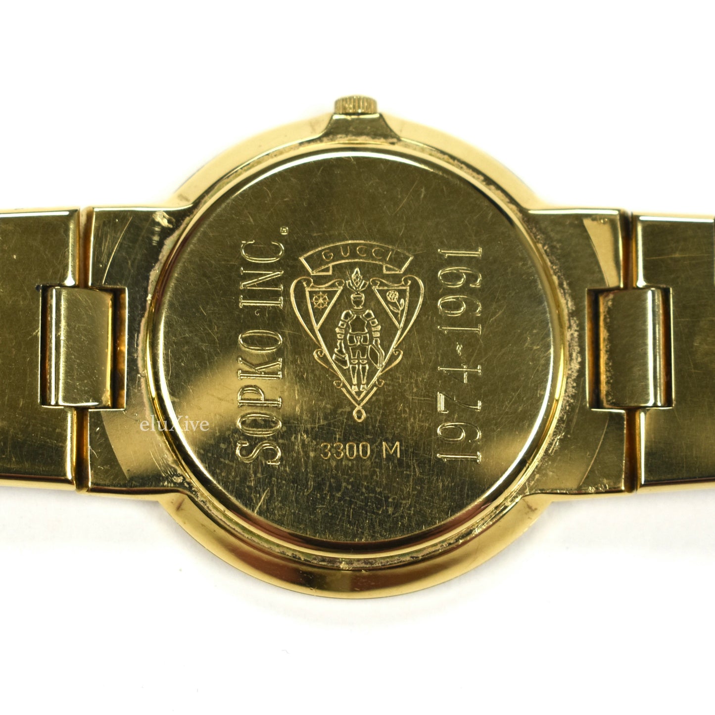 Gucci - 3300M Gold / Champagne Watch