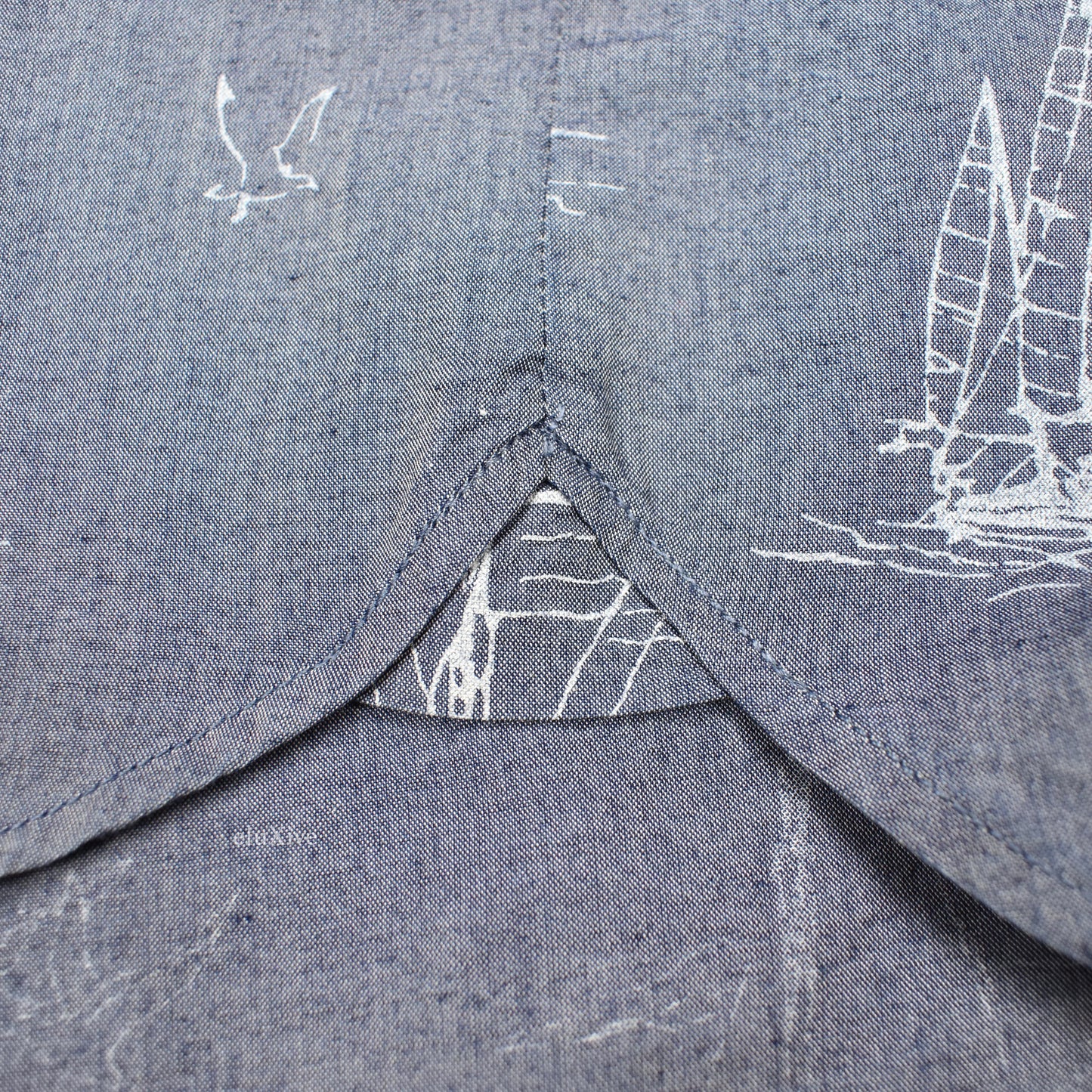 A.P.C. - Boat Print Button Down Shirt