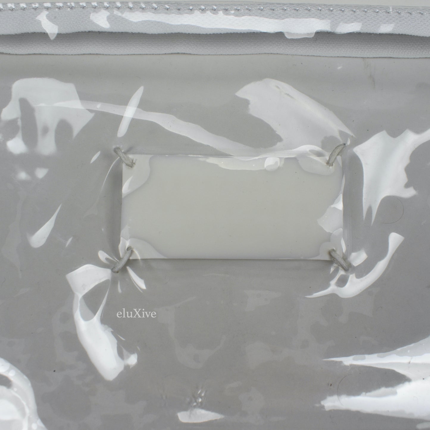Maison Margiela - Transparent Clear PVC Logo Tote Bag & Pouch