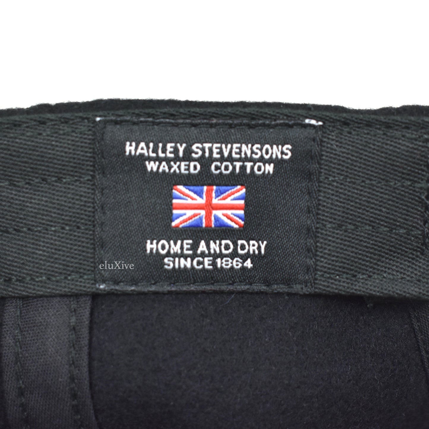 Supreme x Halley Stevensons - Black Waxed Wool Classic Logo Hat