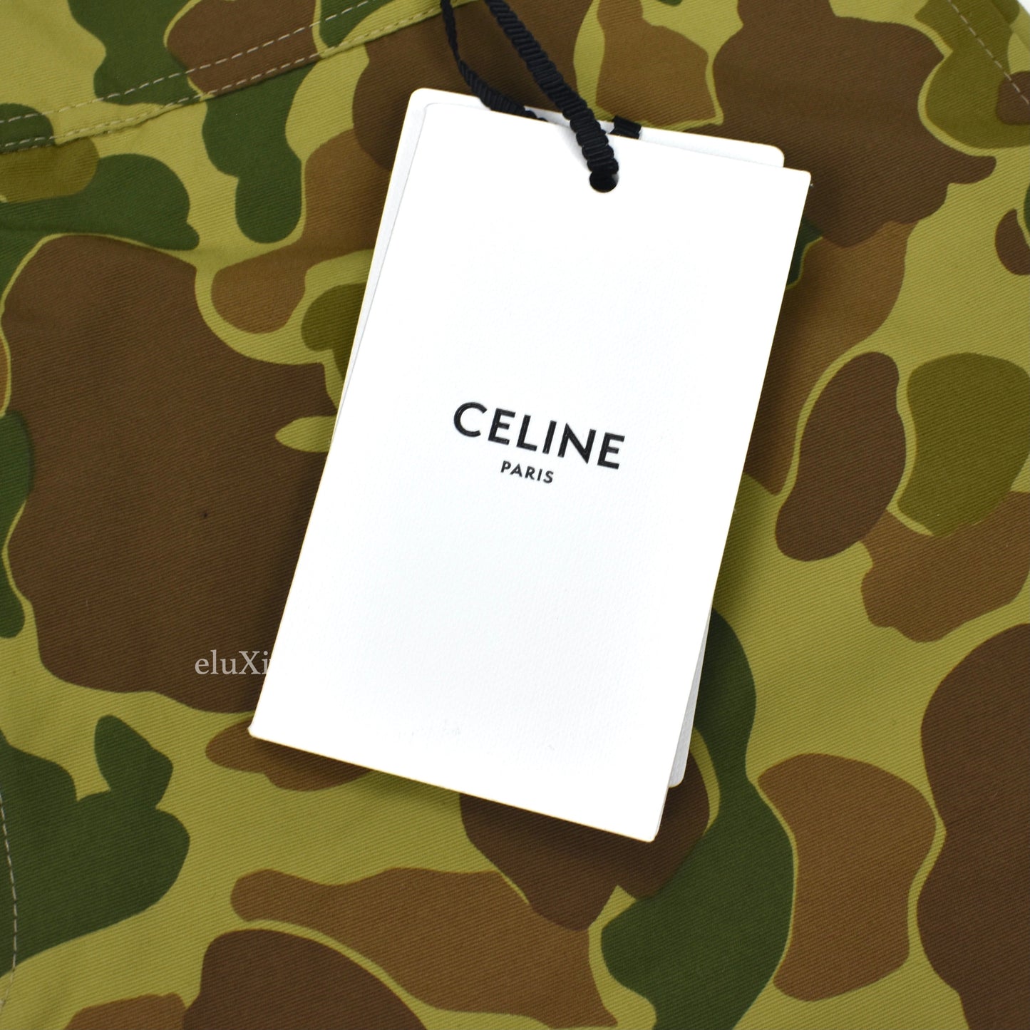 Celine - Camo Print Swim Shorts