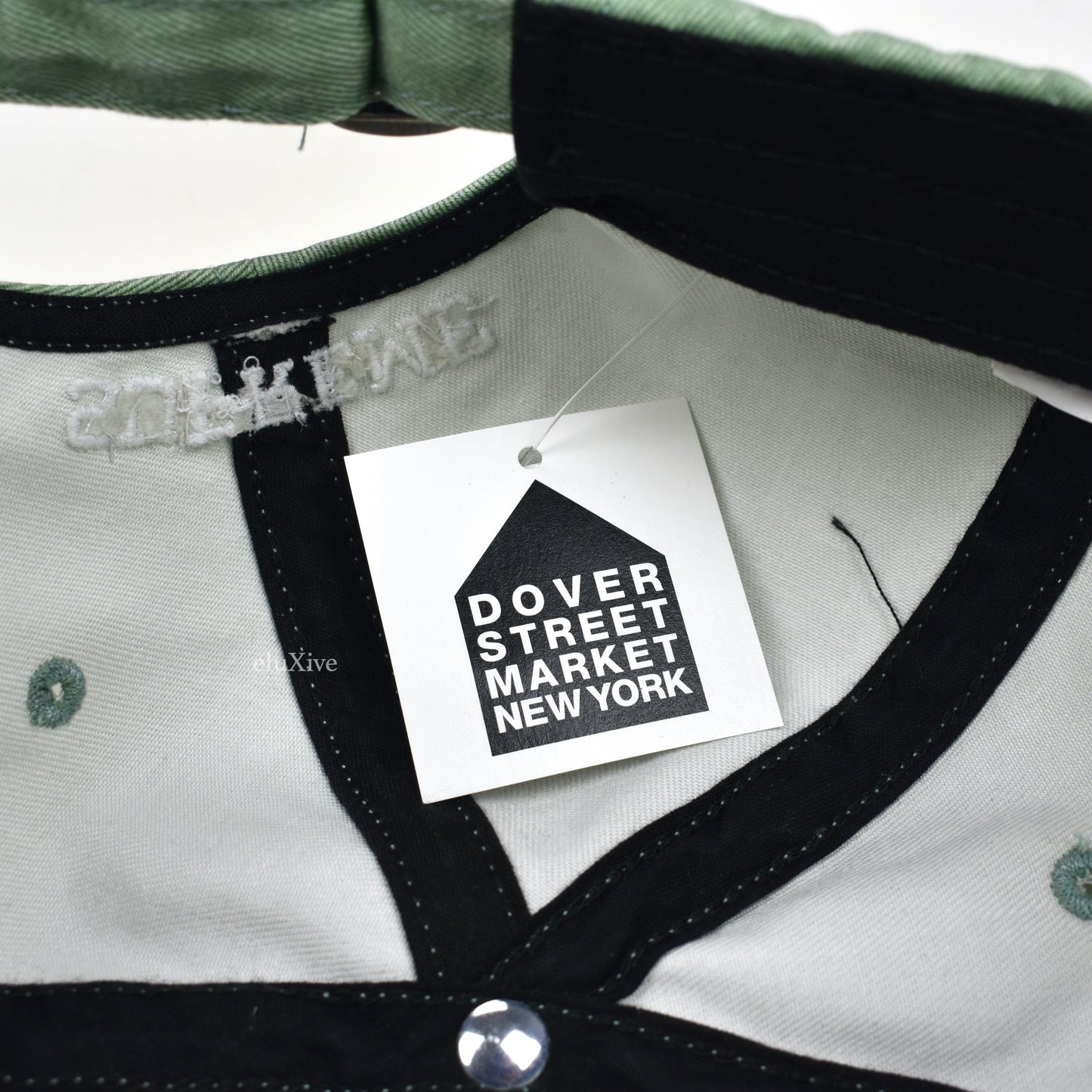 Supreme - Pigment Print S-Logo Hat (Sage Green)