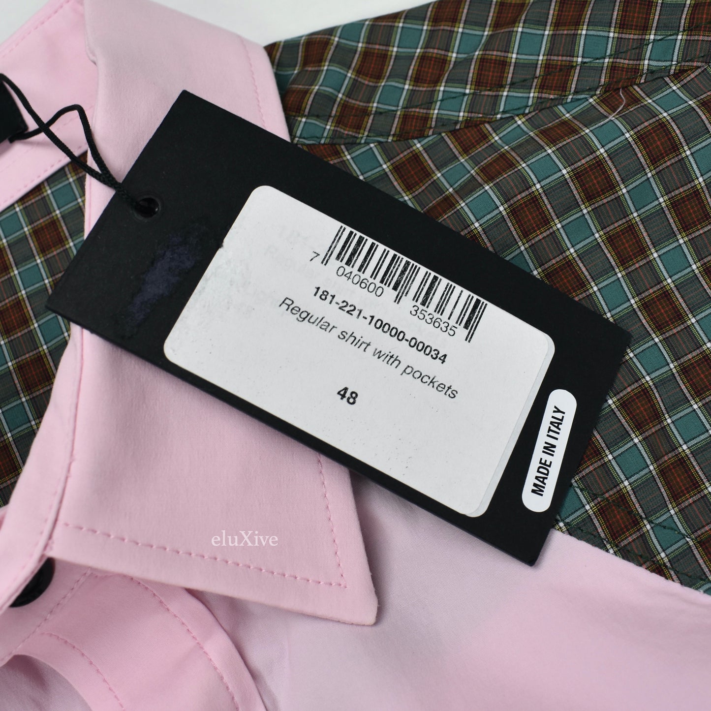 Raf Simons - Pink Joy Division Button Down Western Shirt