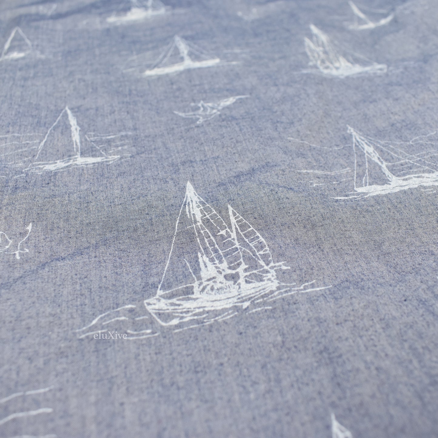 A.P.C. - Boat Print Button Down Shirt