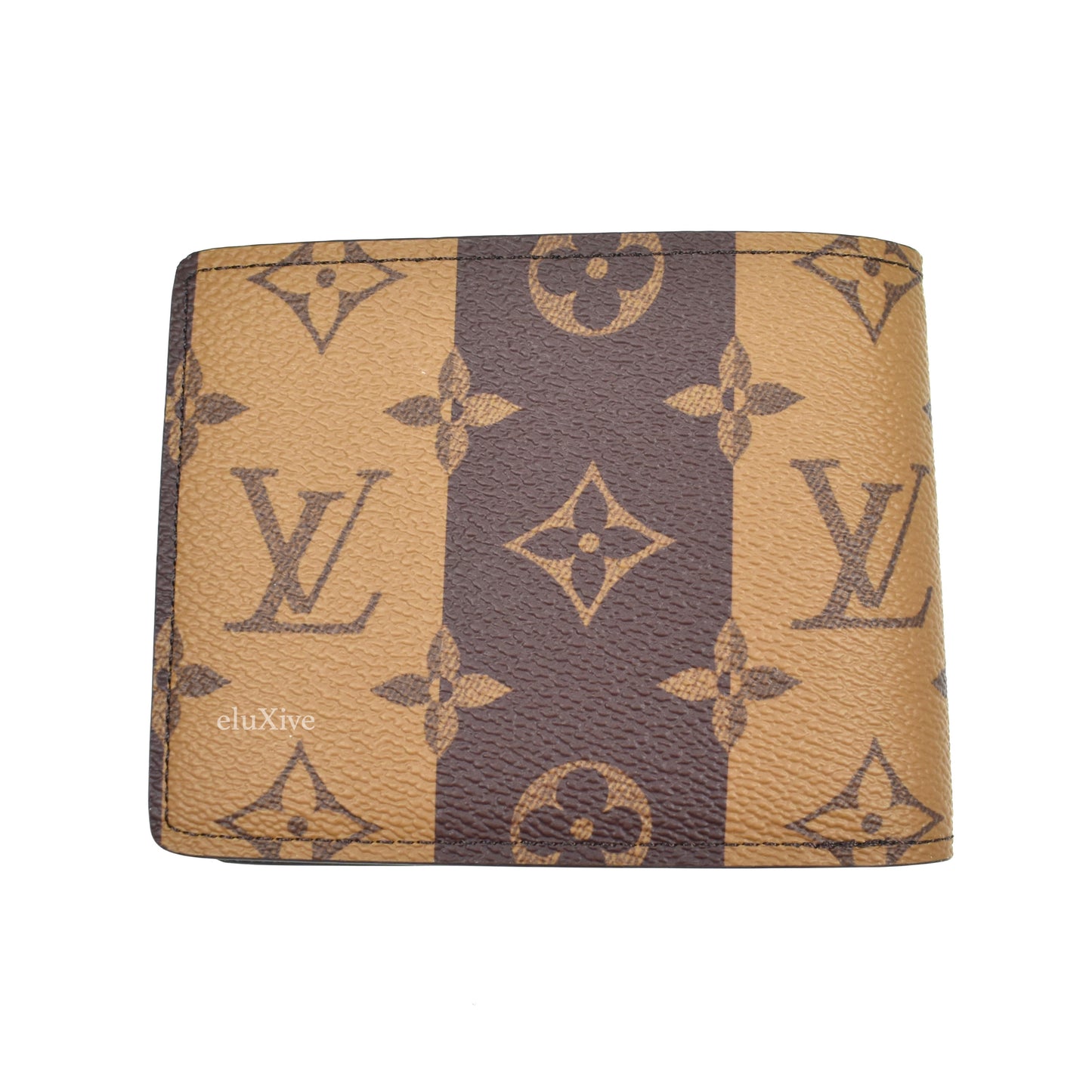 Louis Vuitton x Nigo - Brown Stripe Monogram Multiple Wallet
