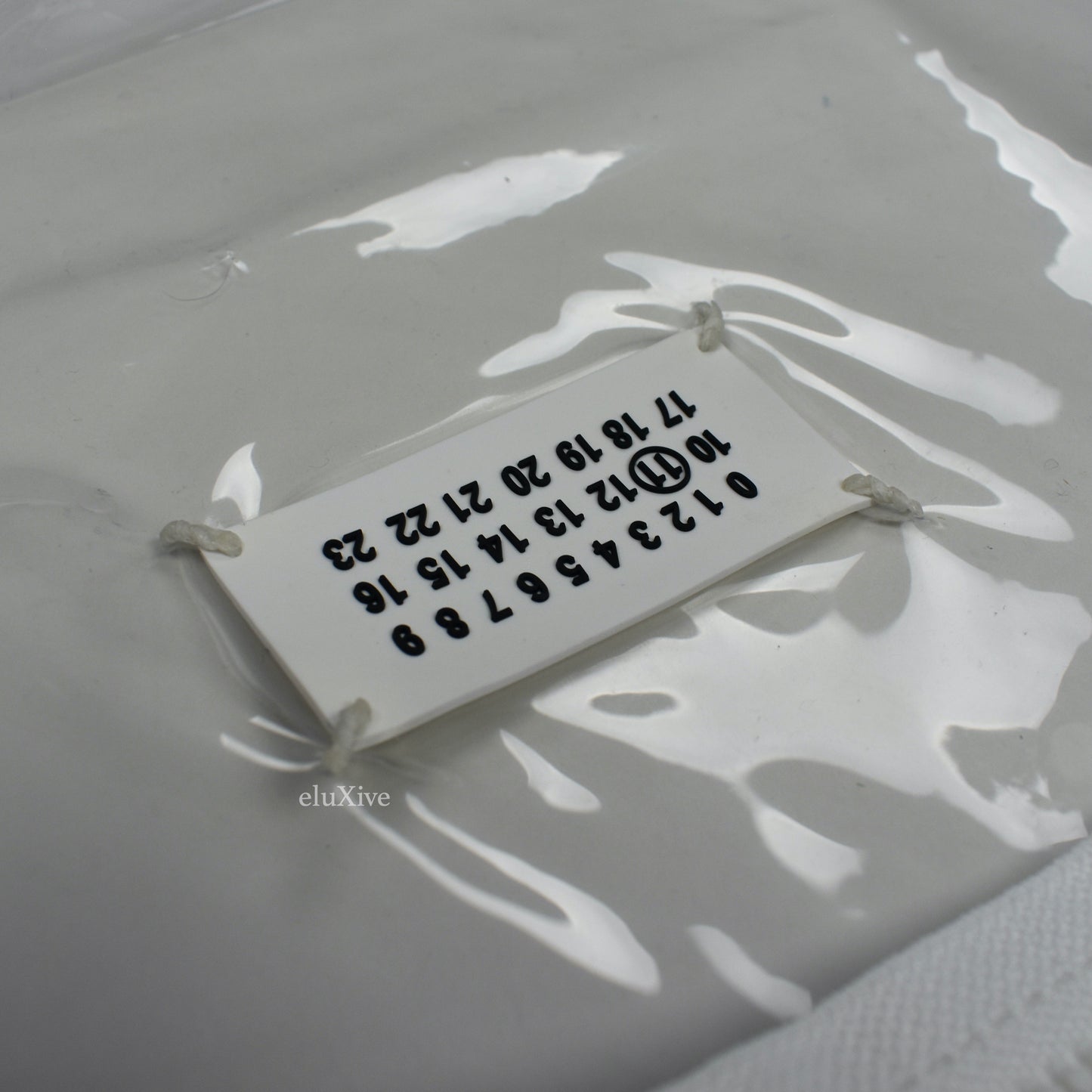 Maison Margiela - Transparent Clear PVC Logo Tote Bag & Pouch
