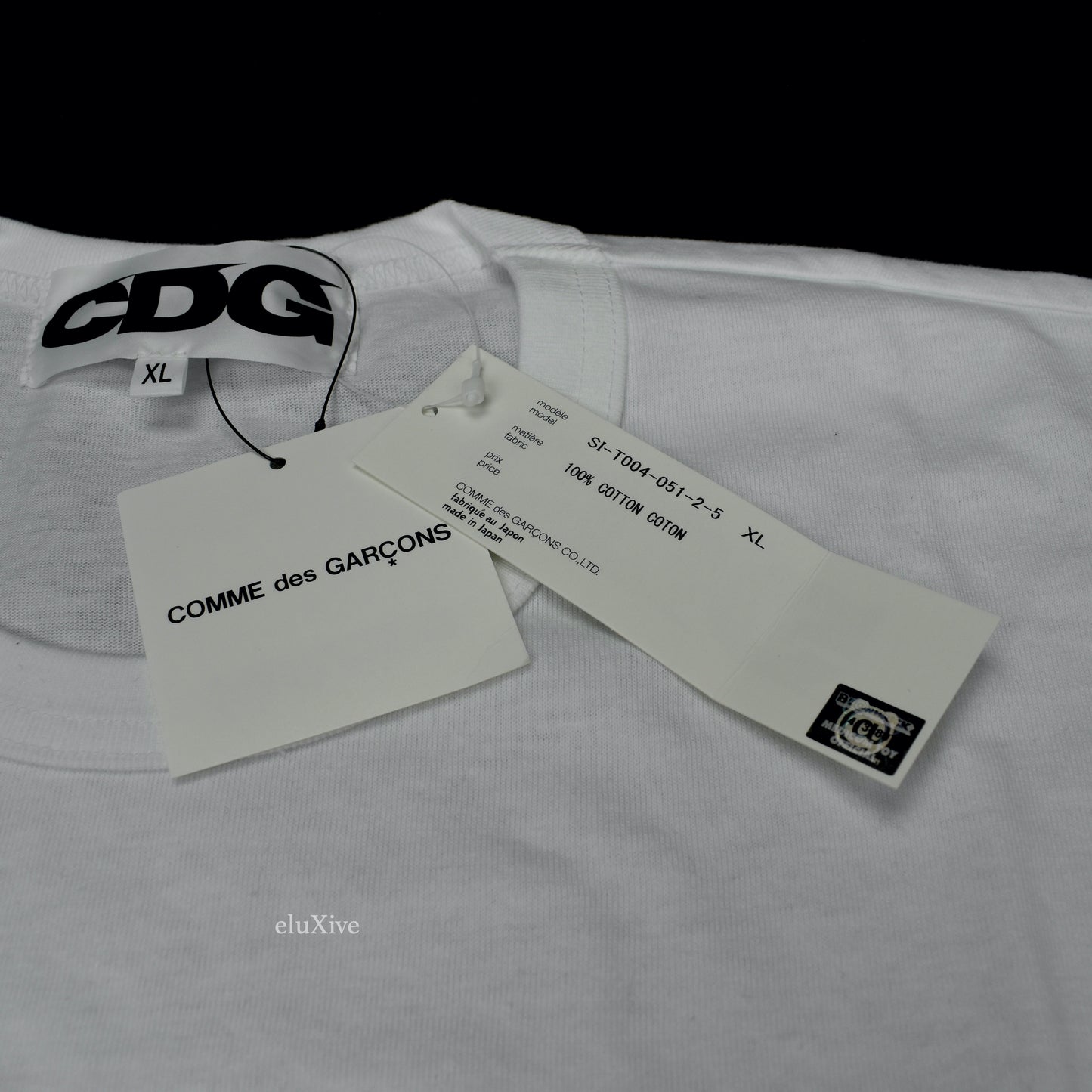 Comme des Garcons x Medicom - CDG Bearbrick Logo T-Shirt (White)