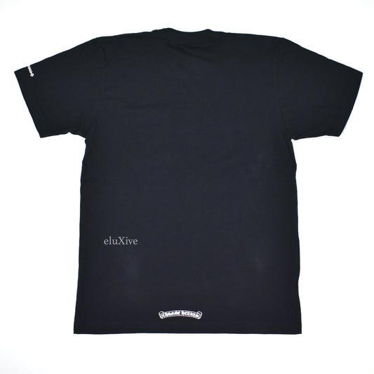 Chrome Hearts - Black Logo Collar T-Shirt