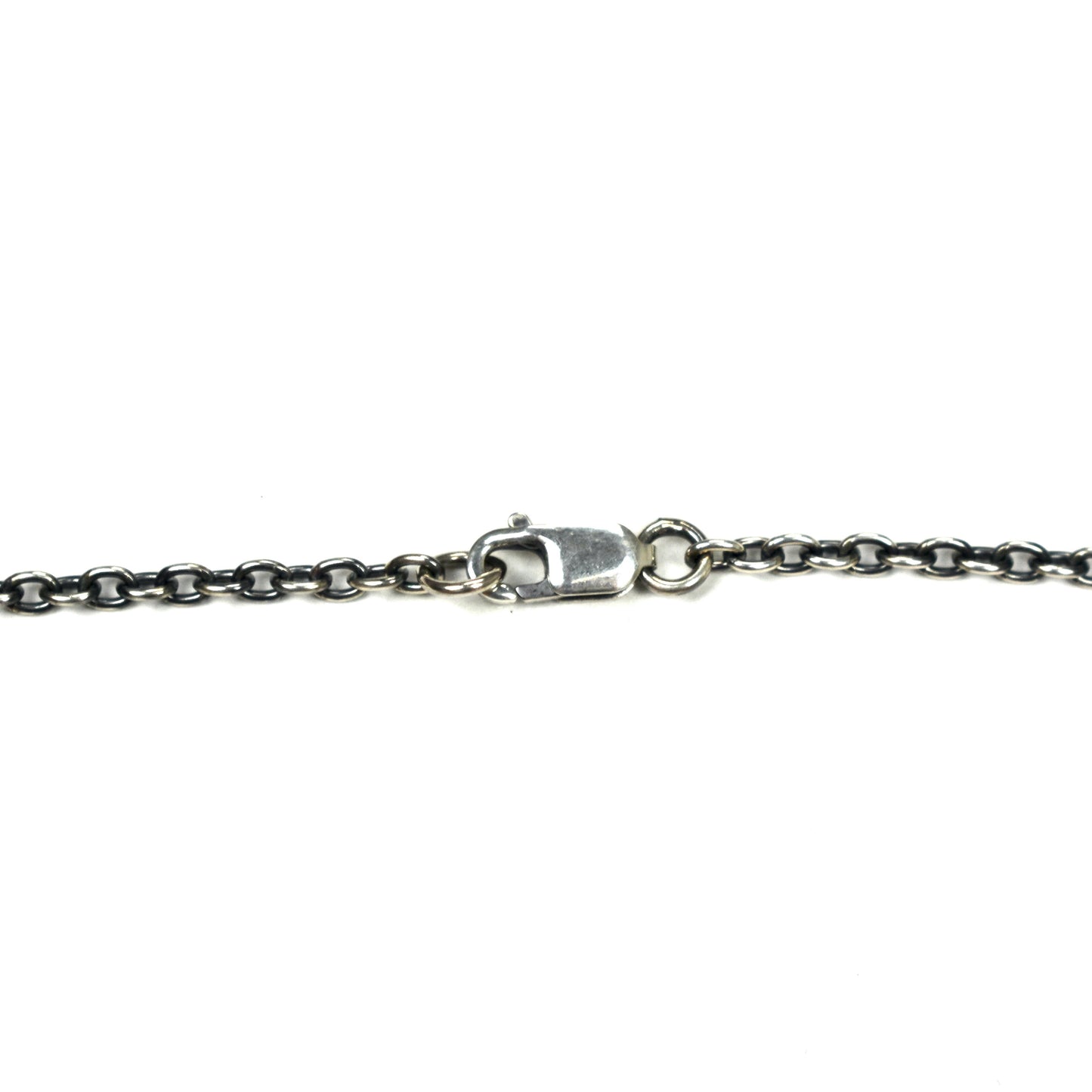 Yohji Yamamoto - Silver Gothic Dog Tag Chain Necklace