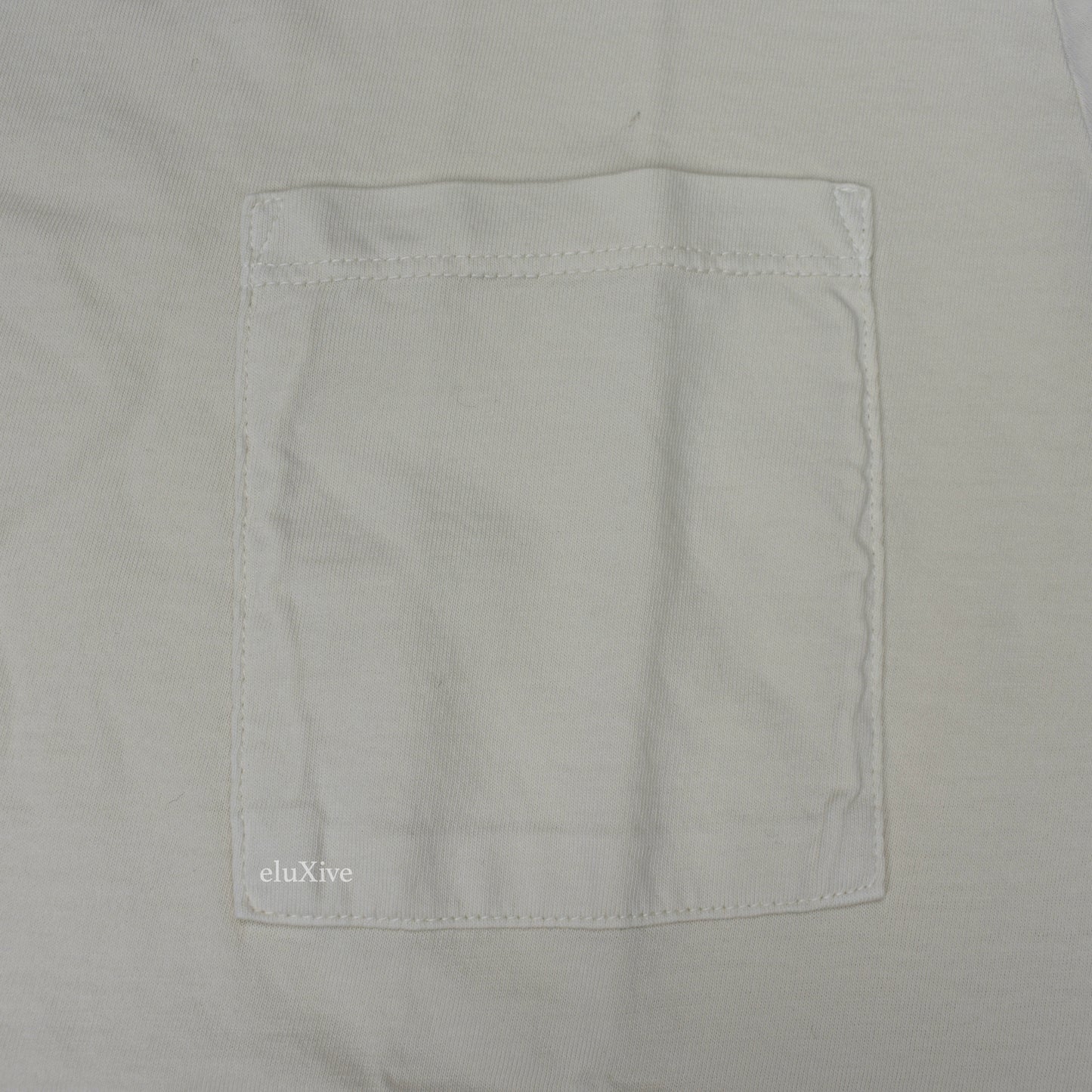 Barena - Cream White Cotton Pocket T-Shirt