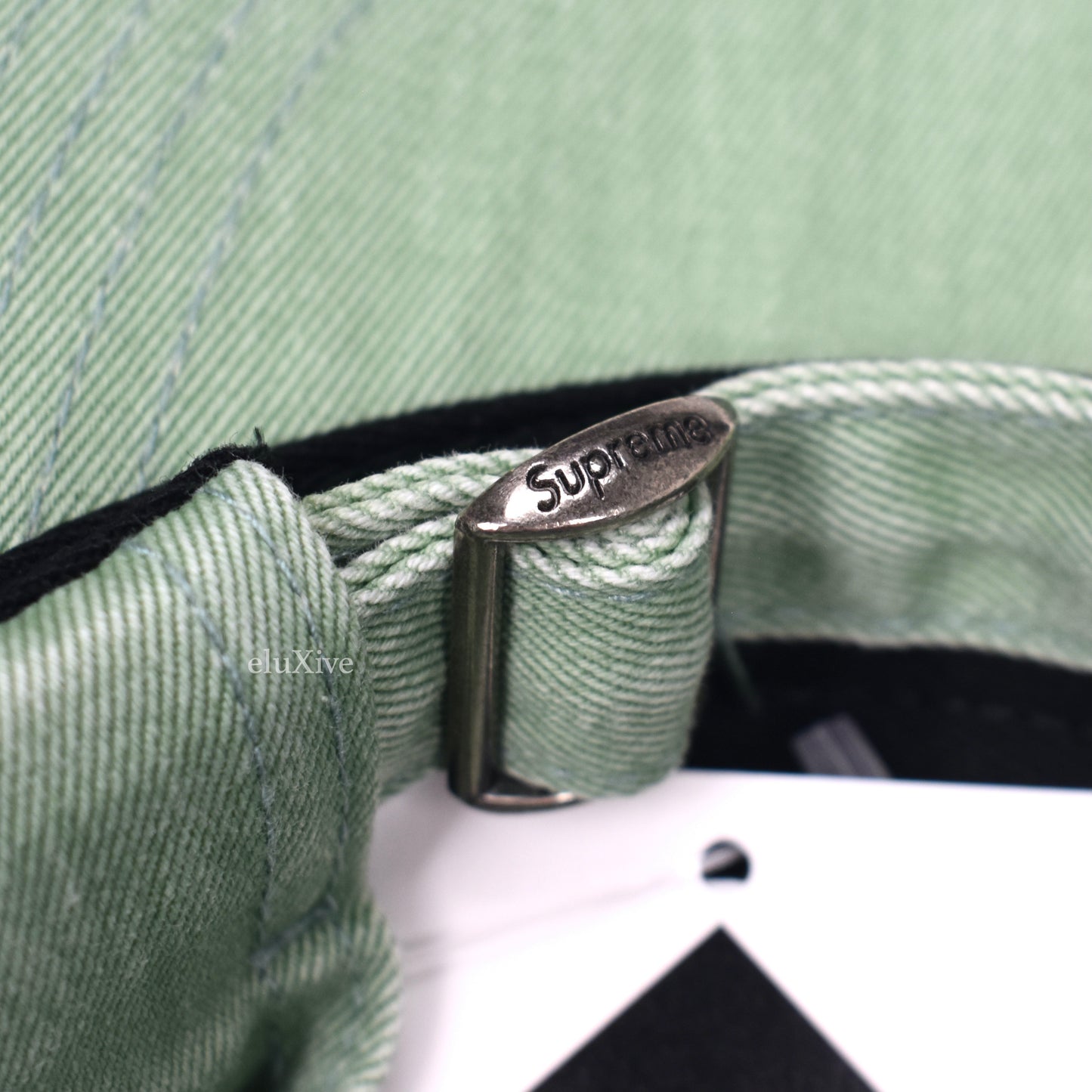 Supreme - Pigment Print S-Logo Hat (Sage Green)