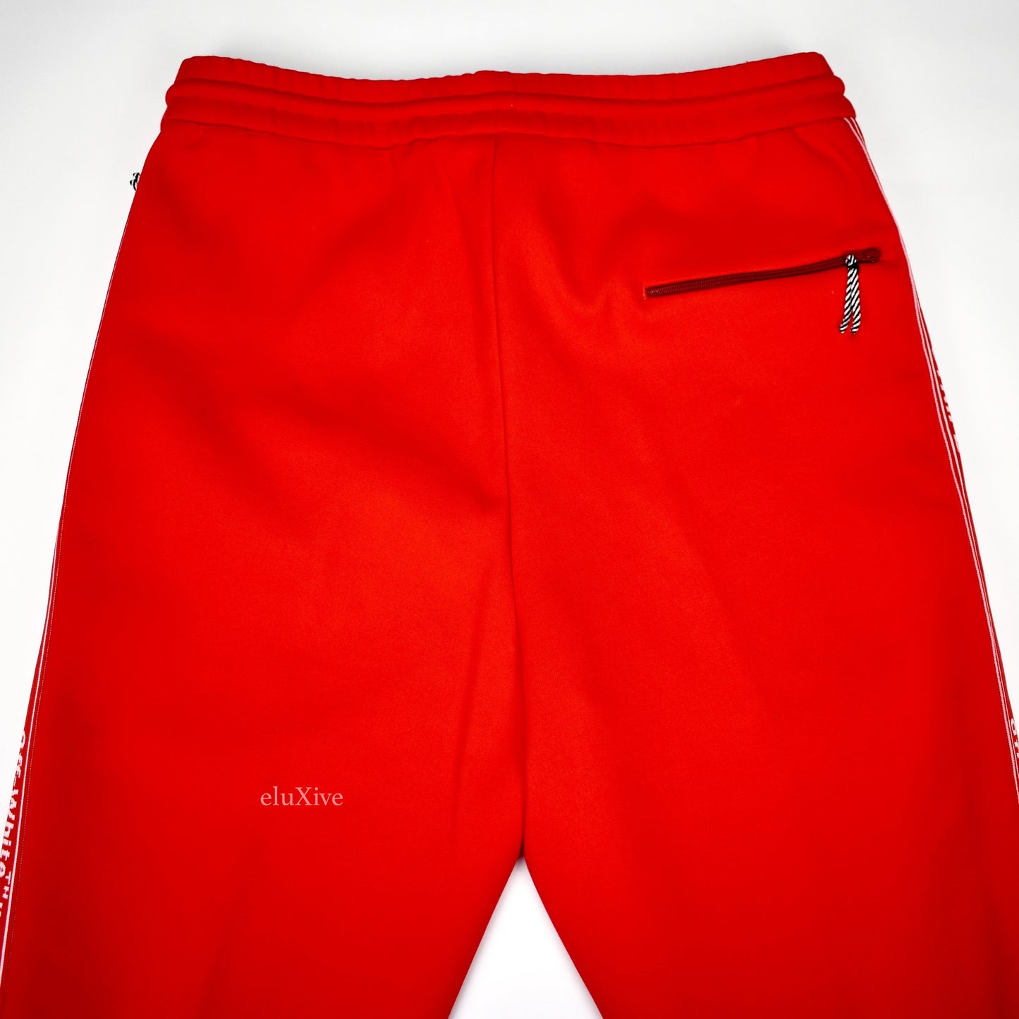 Off-White - Red Stripe Logo Track Pants