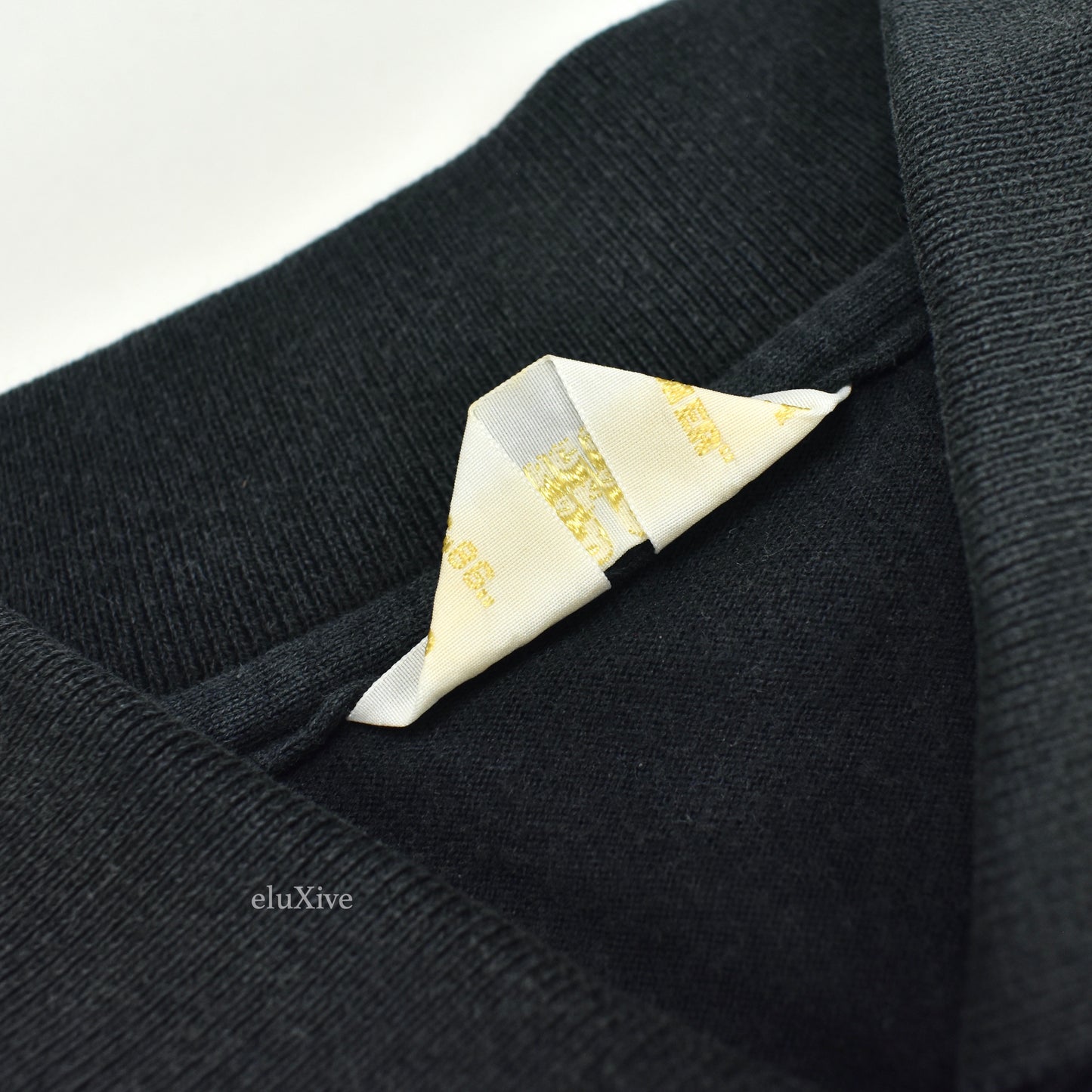 Undercover - SS98 ' Wet Summer' Black Polo Shirt
