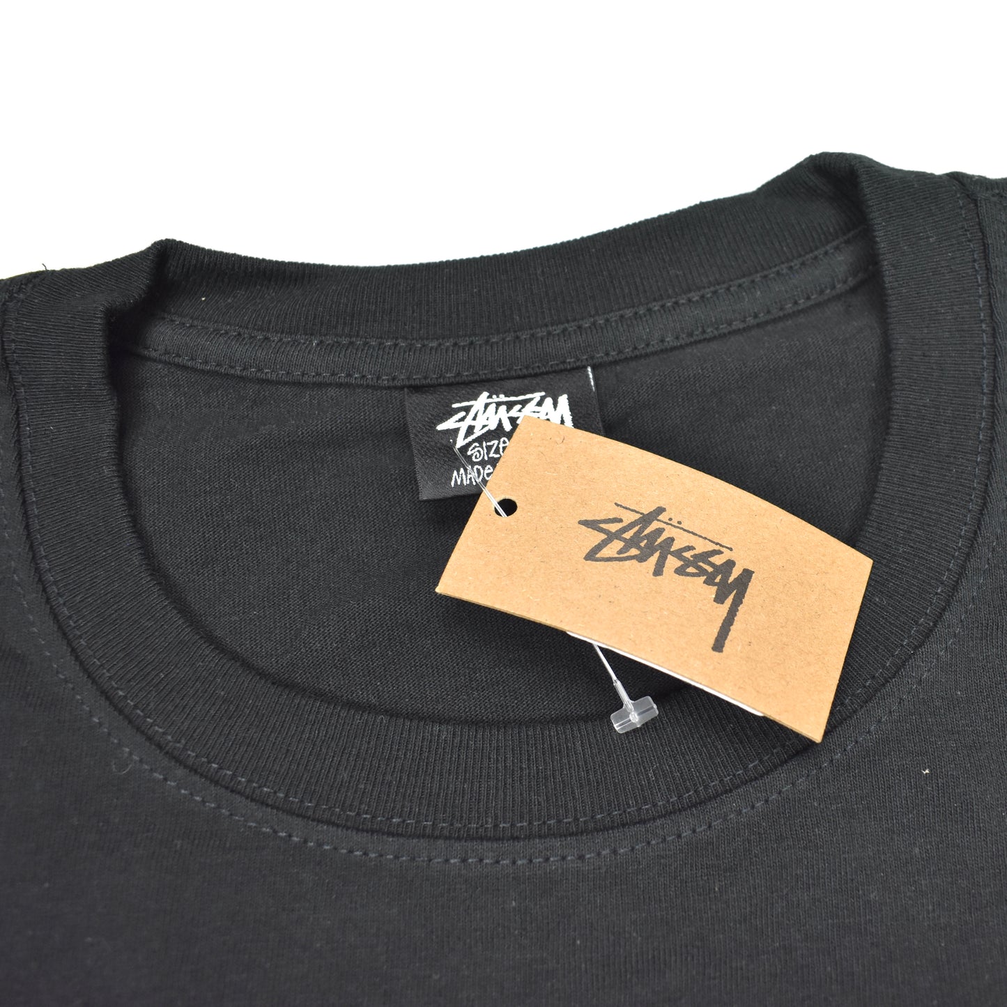 Cactus Plant Flea Market x Stussy - Black CPFM Sport Logo L/S T-Shirt