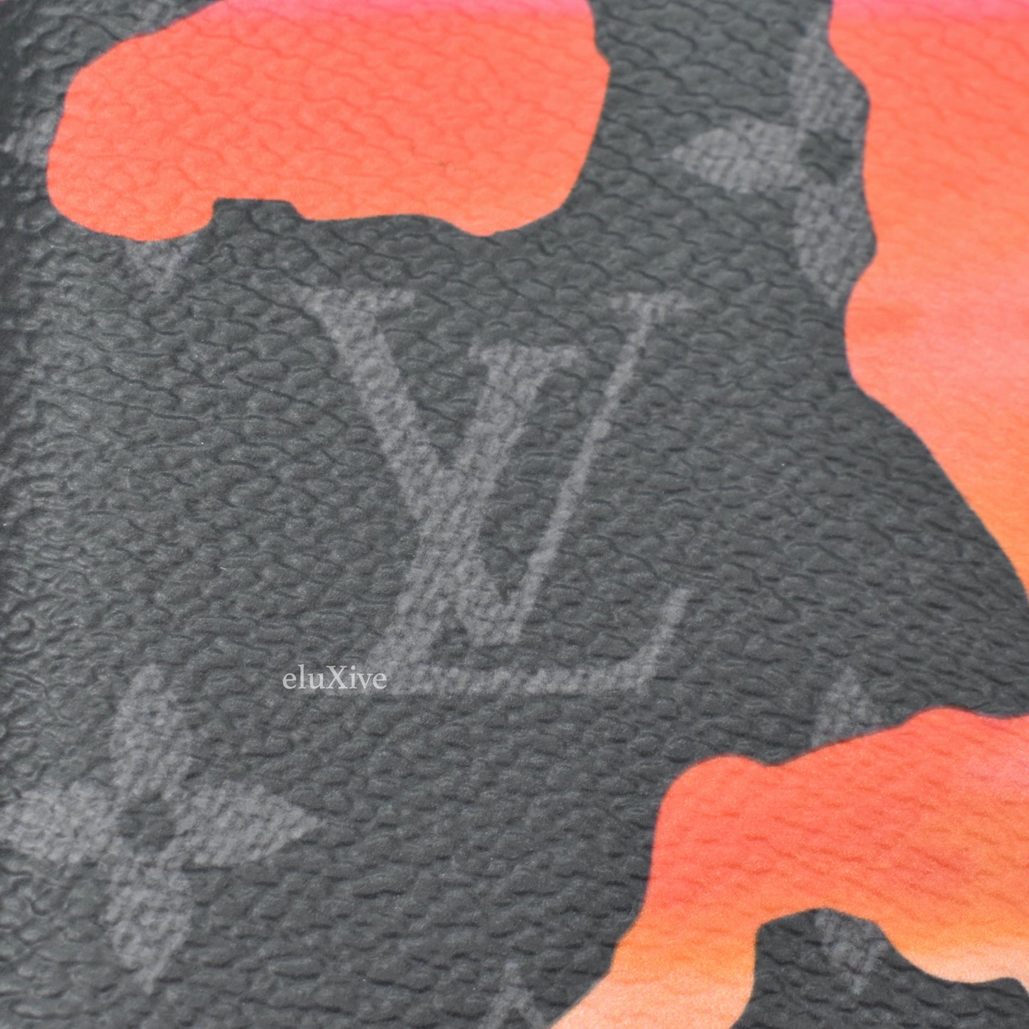 Louis Vuitton - Red Sunset Monogram Pocket Organizer Wallet