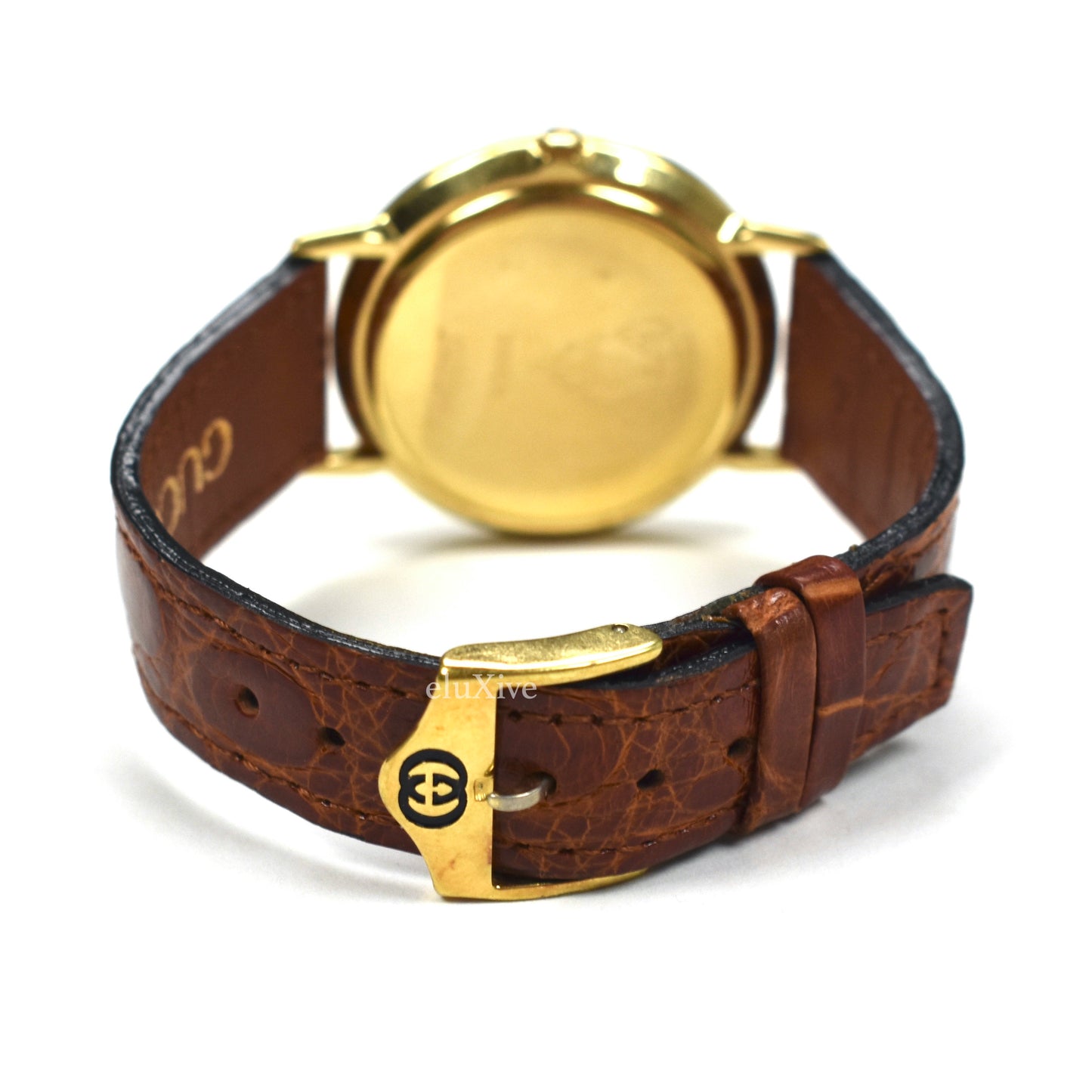 Gucci - 3000M Gold Champagne Dial Watch