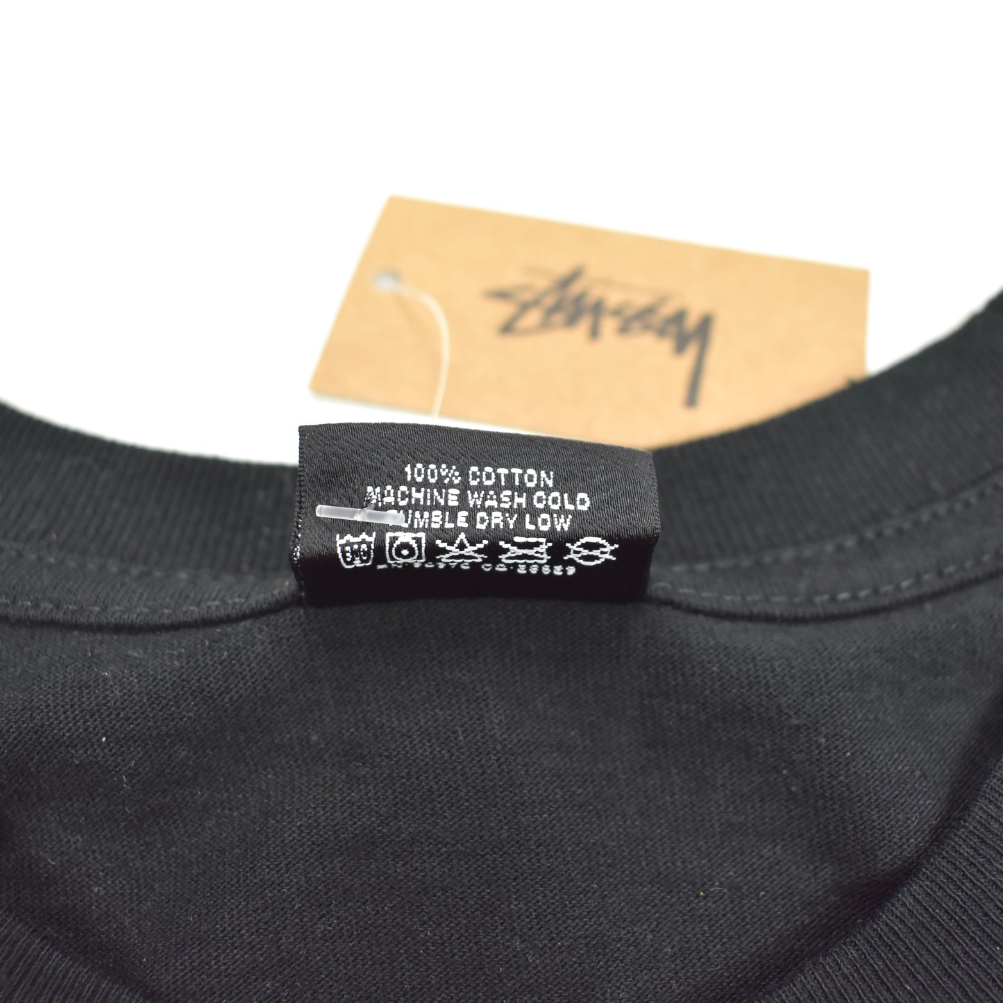 Cactus Plant Flea Market x Stussy - Black CPFM Sport Logo L/S T-Shirt