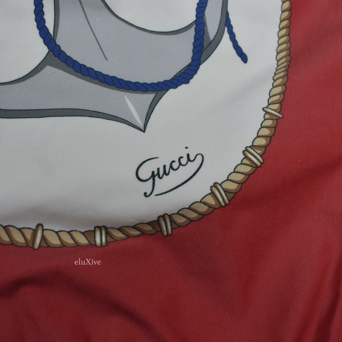 Gucci - Nautical Print Heavy Nylon Track Pants