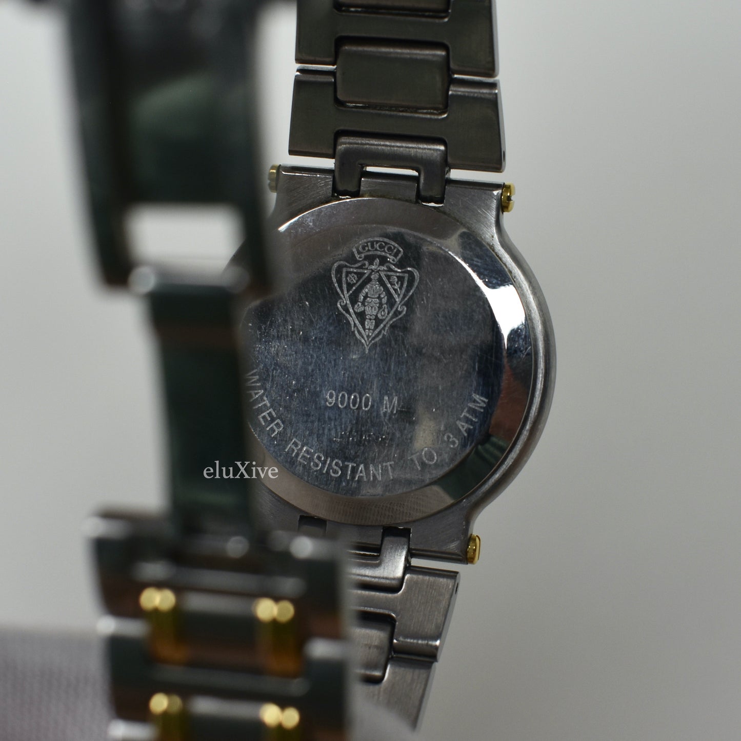 Gucci - 9000M Gold / Steel Cream Dial Watch