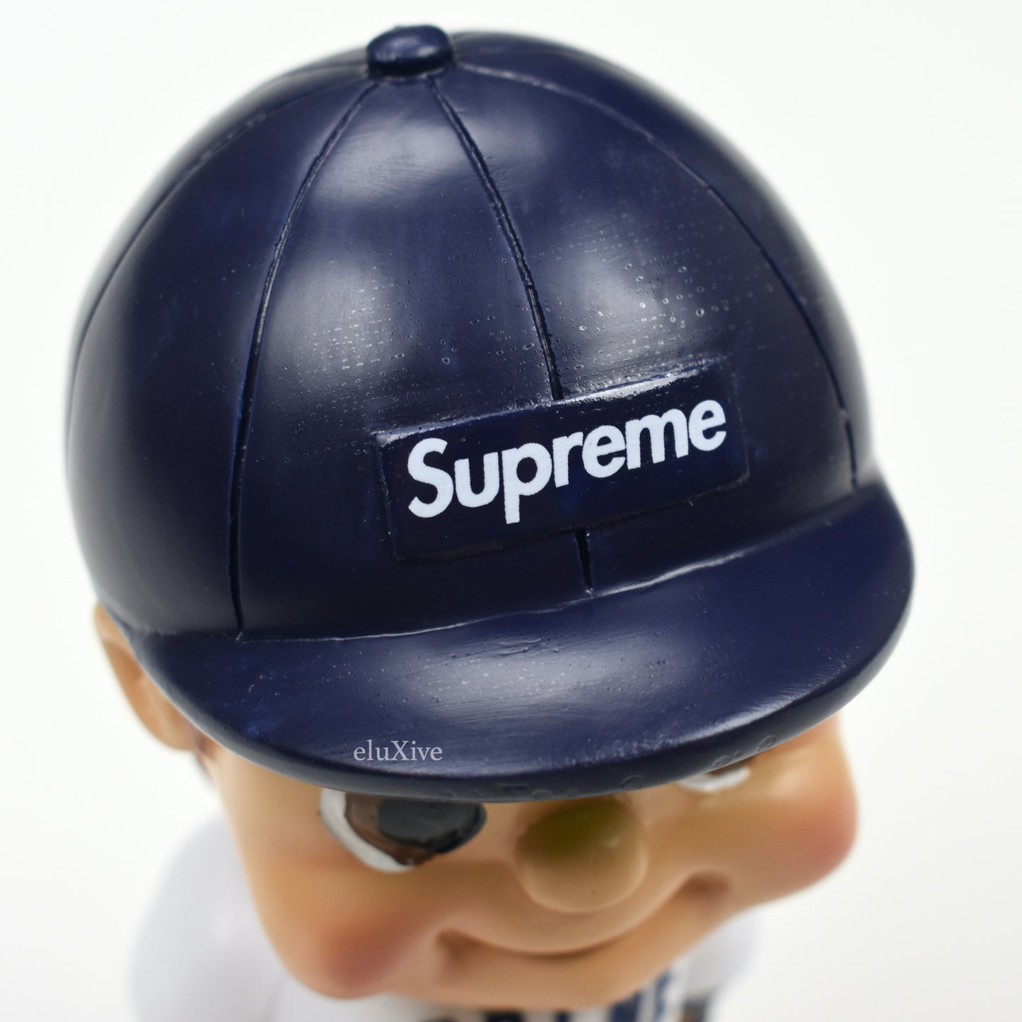 Supreme - Navy Box Logo Bobblehead
