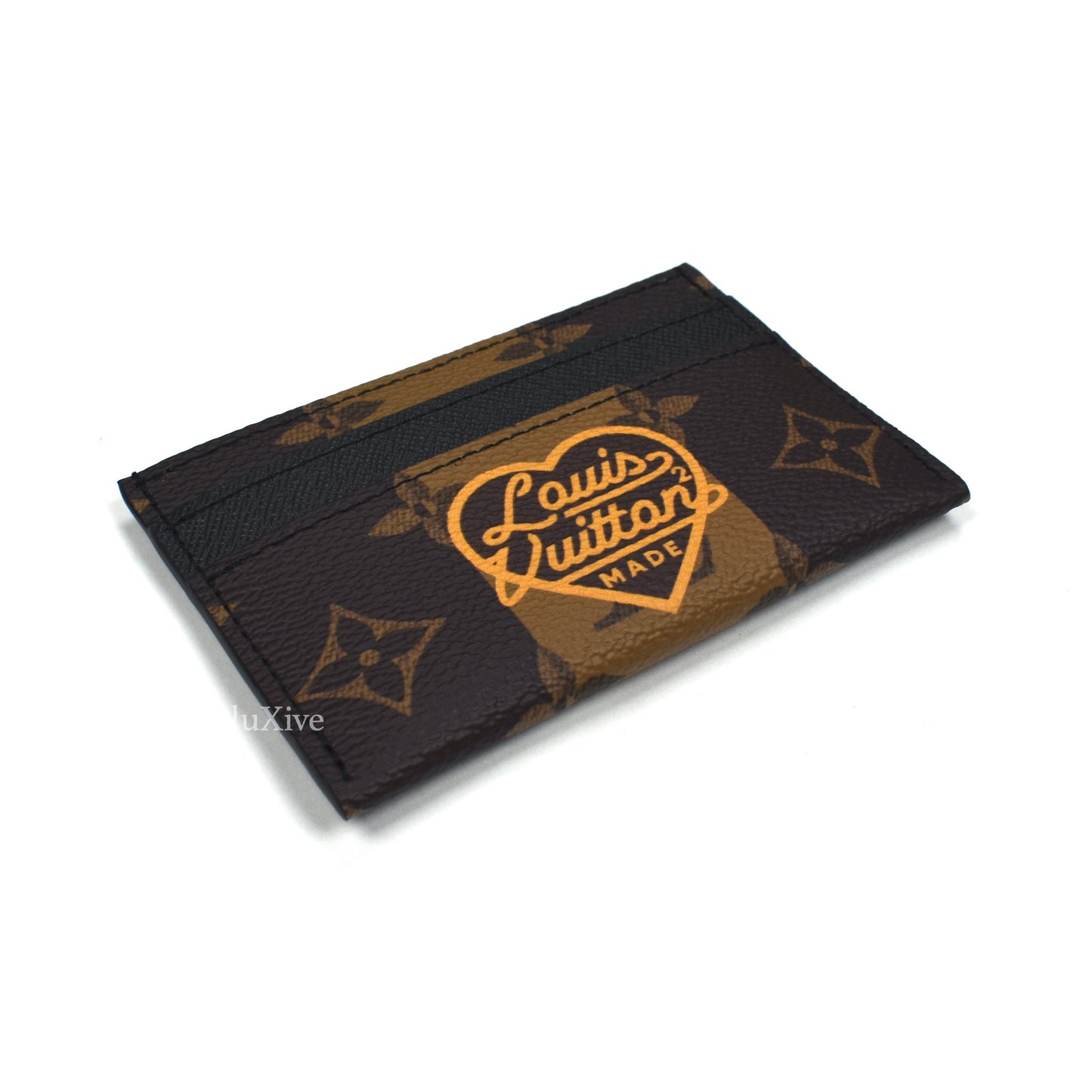 Louis Vuitton x Nigo - Brown Stripe Monogram Card Holder