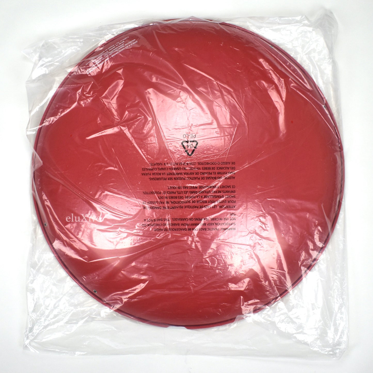 Supreme x Paricon - Red Fuck 'Em Print Metal Sled